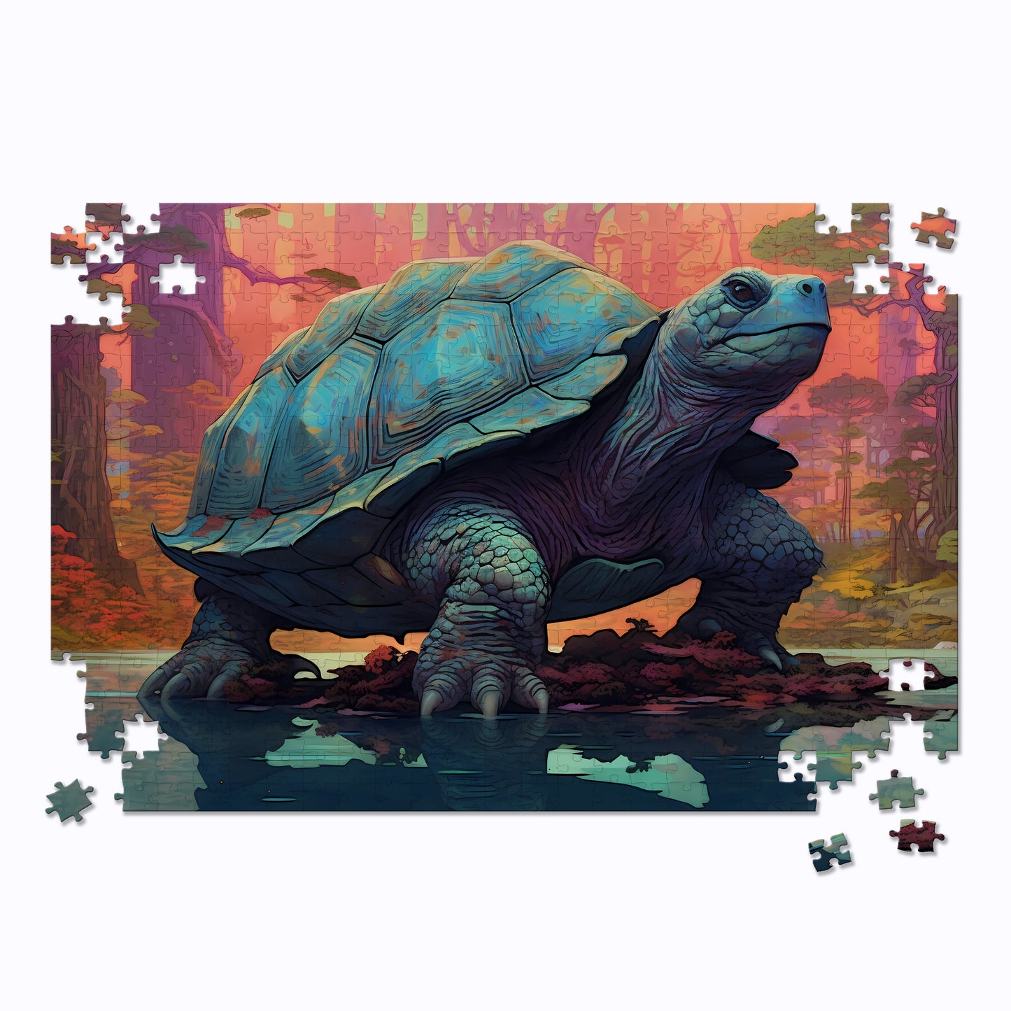 Ancient Turtle Jigsaw Puzzle
