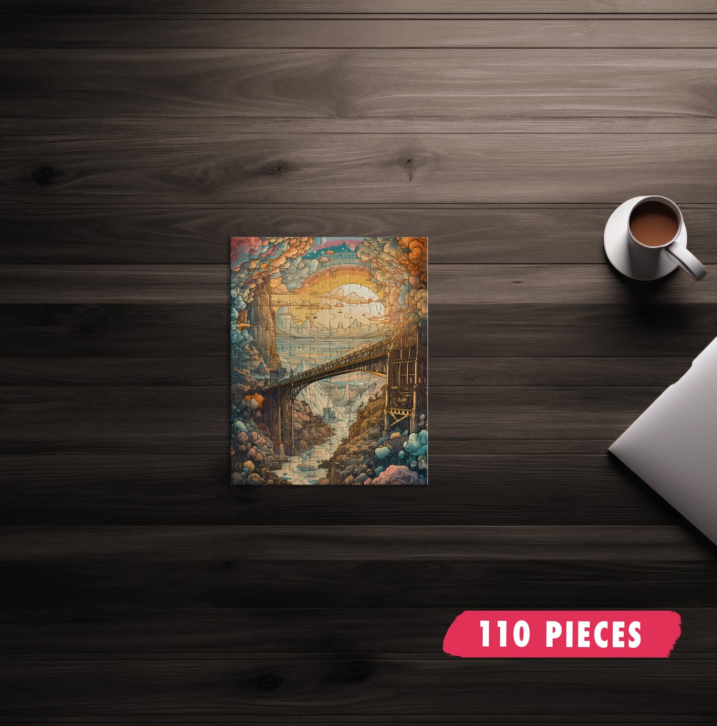 Fantasy Bridge Jigsaw Puzzle