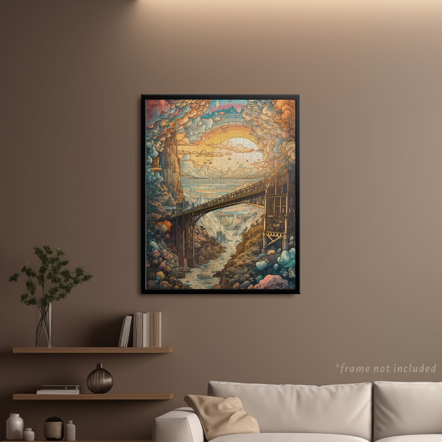 Fantasy Bridge Jigsaw Puzzle