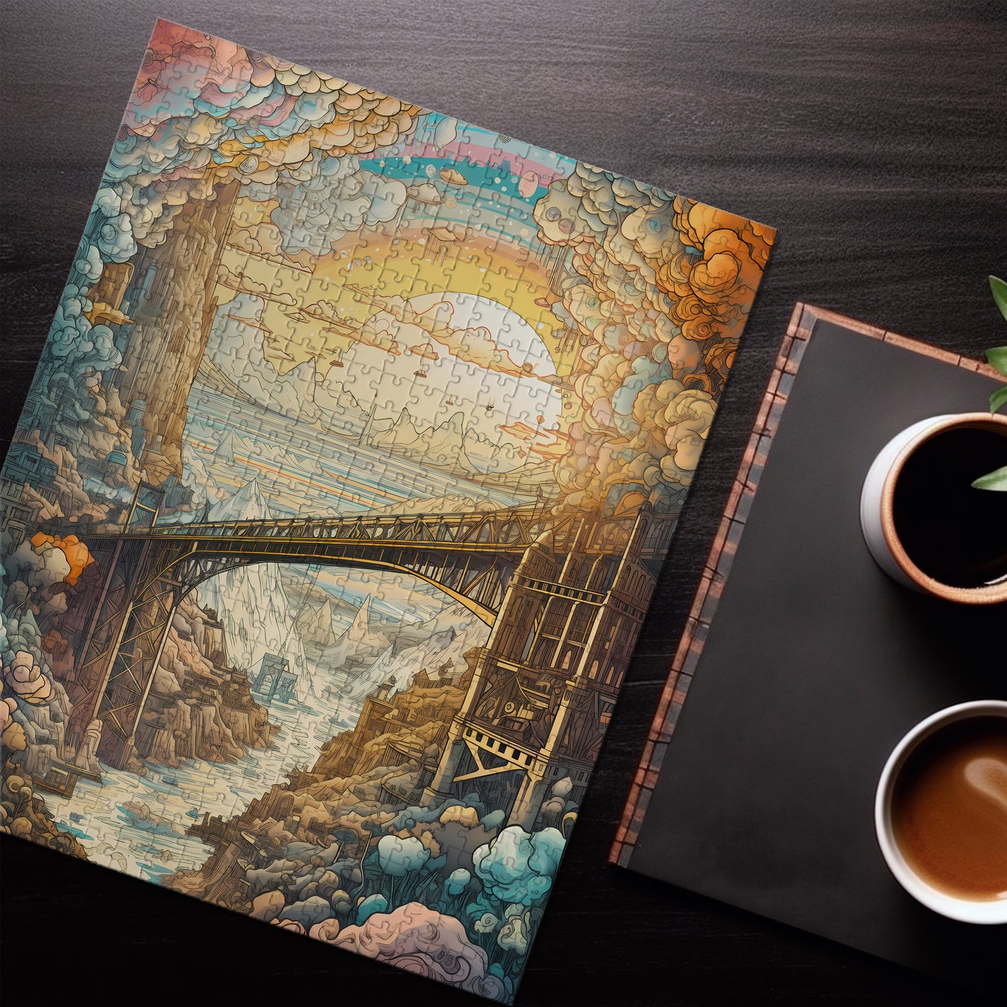 Fantasy Bridge Jigsaw Puzzle