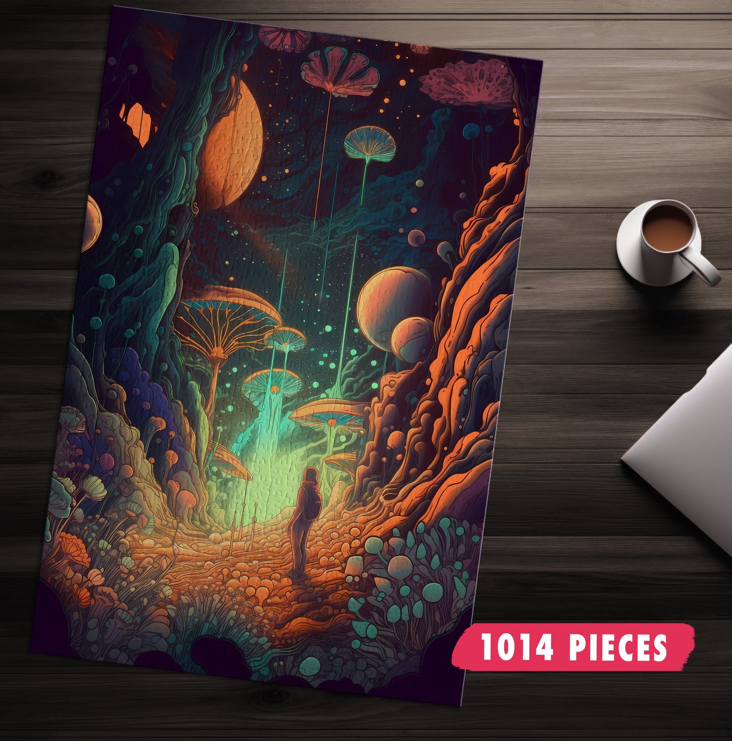 Cordyceps Cave Explorer Jigsaw Puzzle
