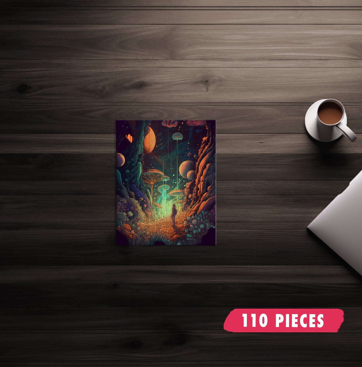 Cordyceps Cave Explorer Jigsaw Puzzle