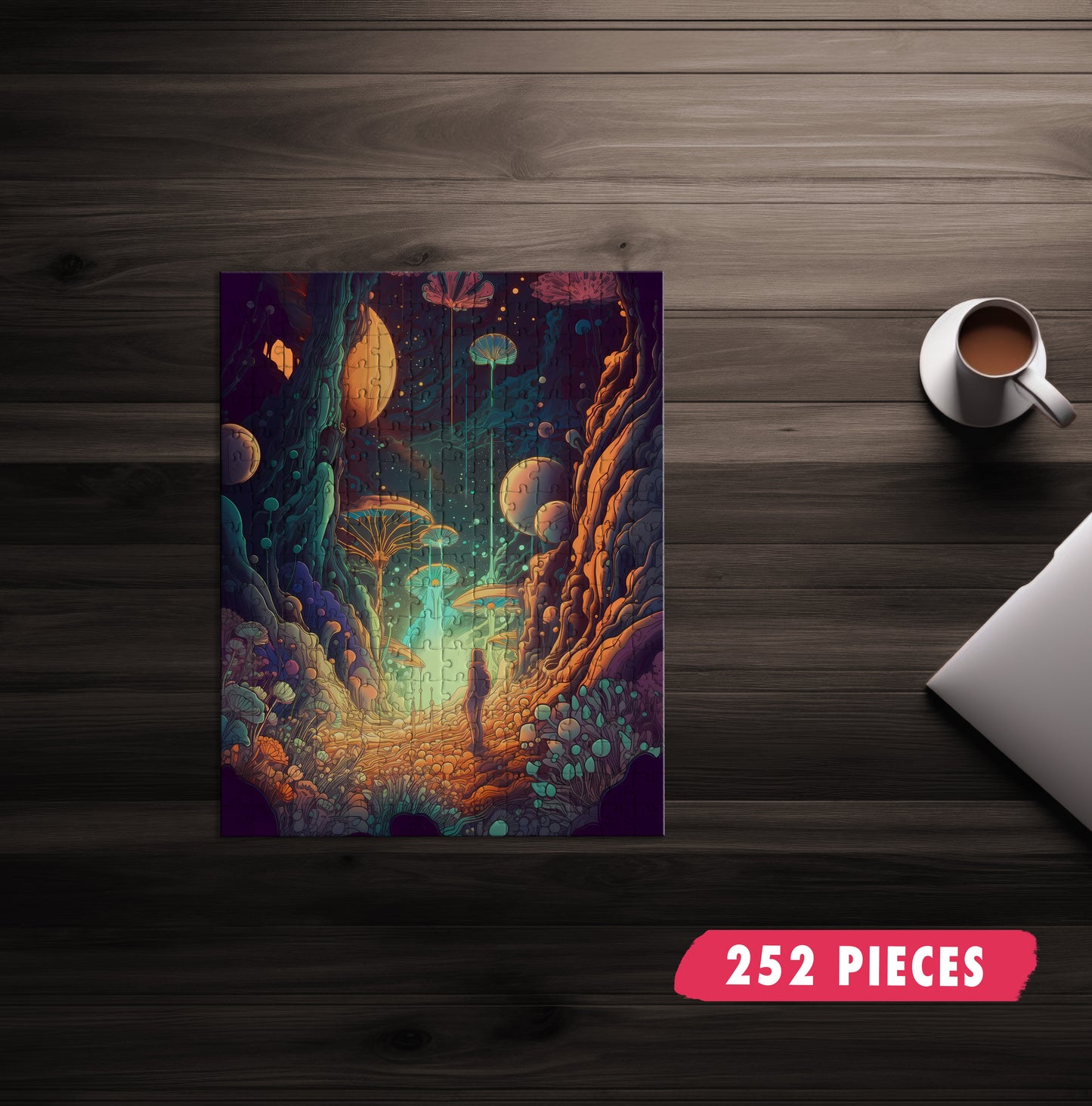 Cordyceps Cave Explorer Jigsaw Puzzle
