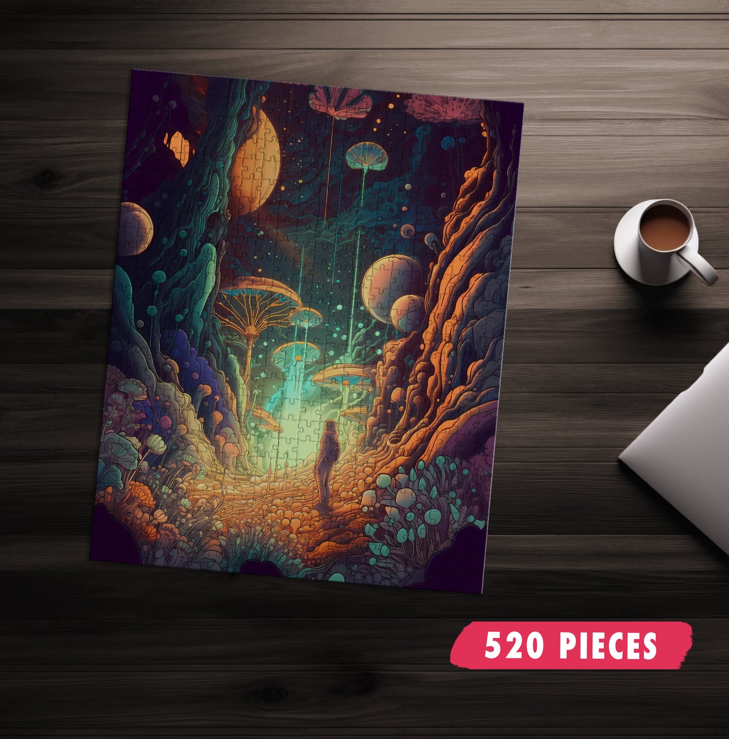 Cordyceps Cave Explorer Jigsaw Puzzle