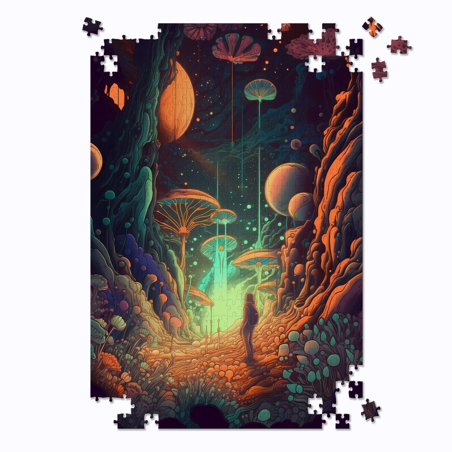 Cordyceps Cave Explorer Jigsaw Puzzle