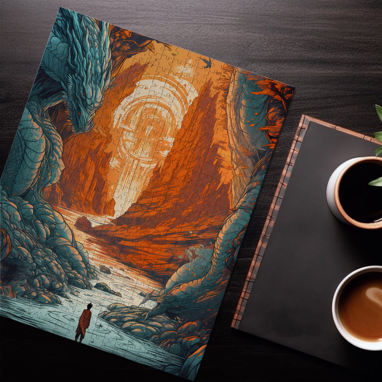 Dragon Cavern Jigsaw Puzzle