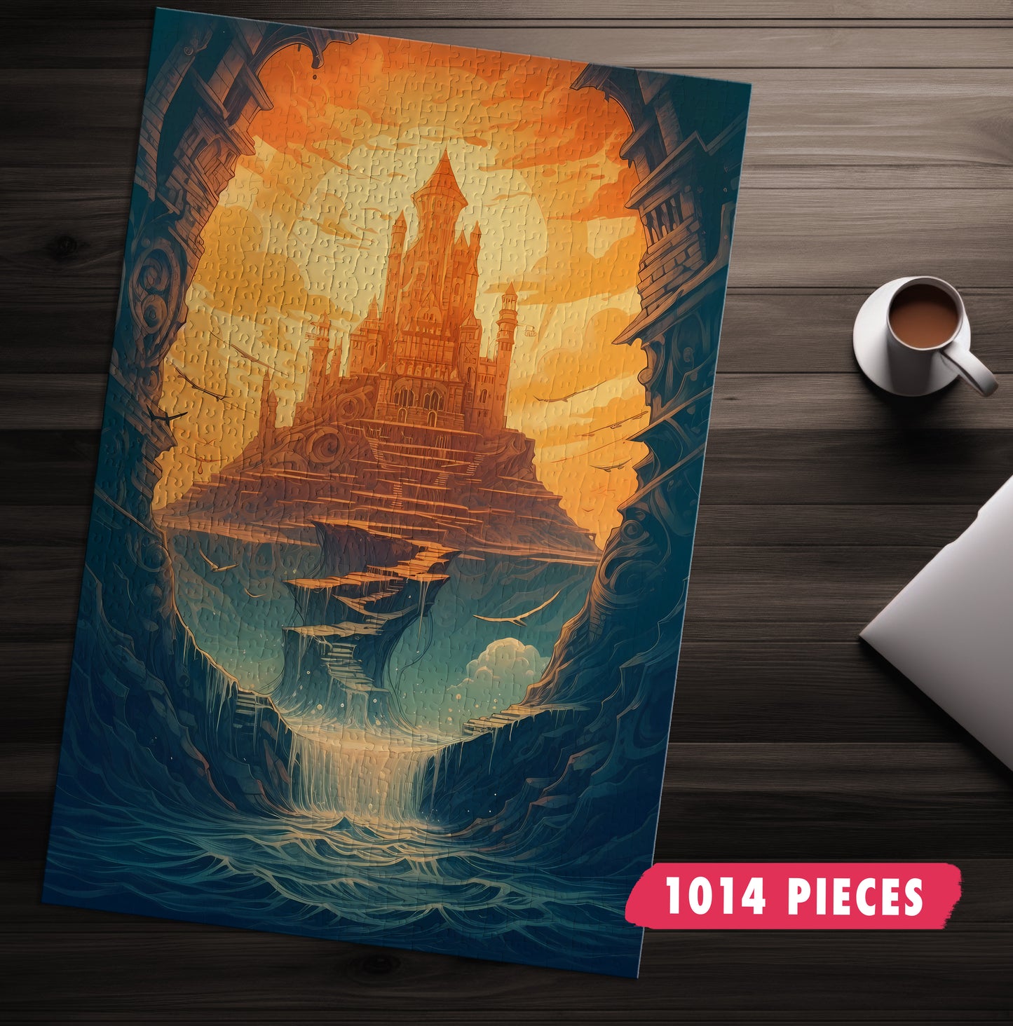 Palace Of Gods Jigsaw Puzzle