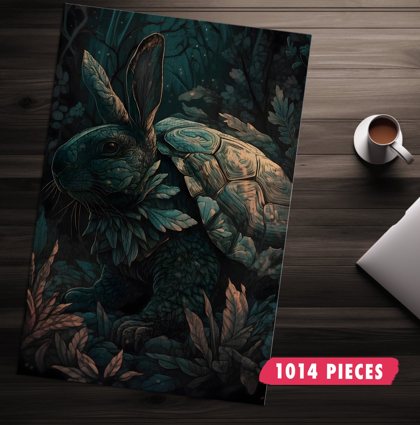 Tortoise Hare Difficult Jigsaw Puzzle