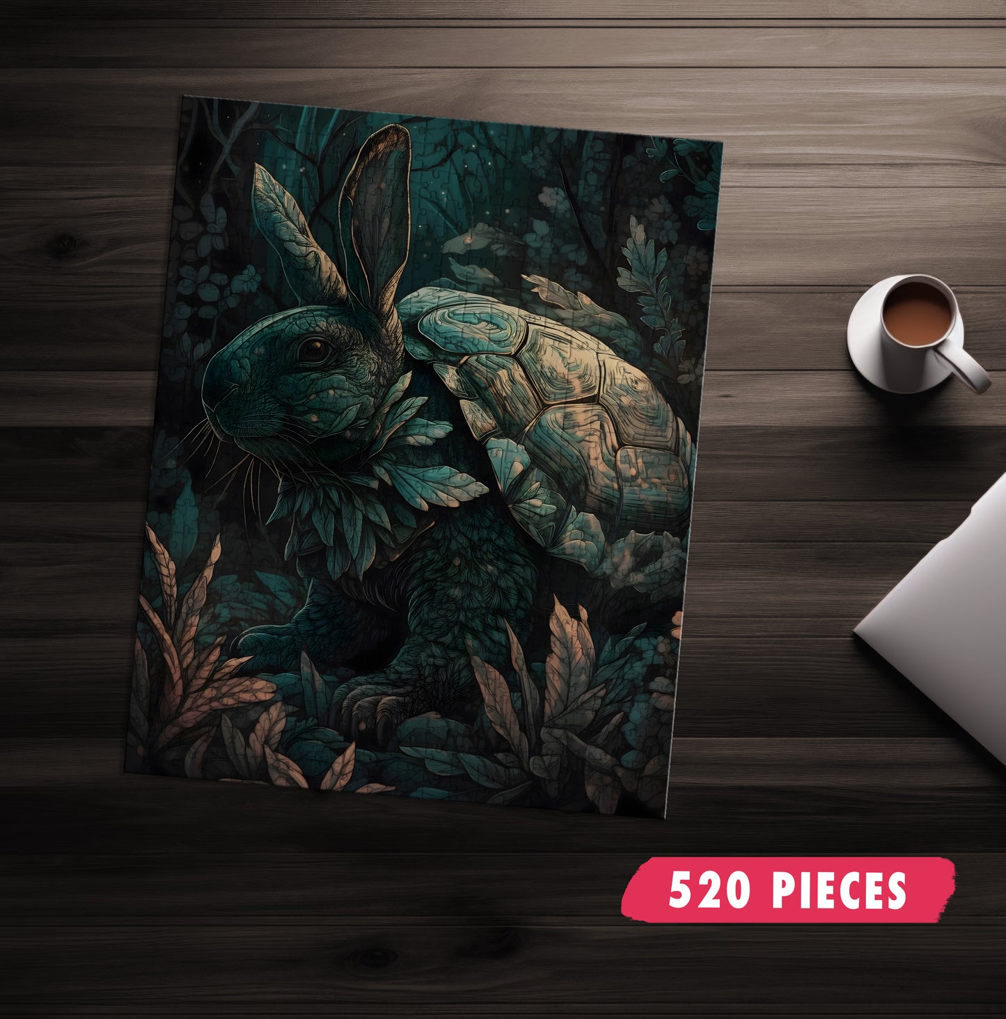 Tortoise Hare Difficult Jigsaw Puzzle