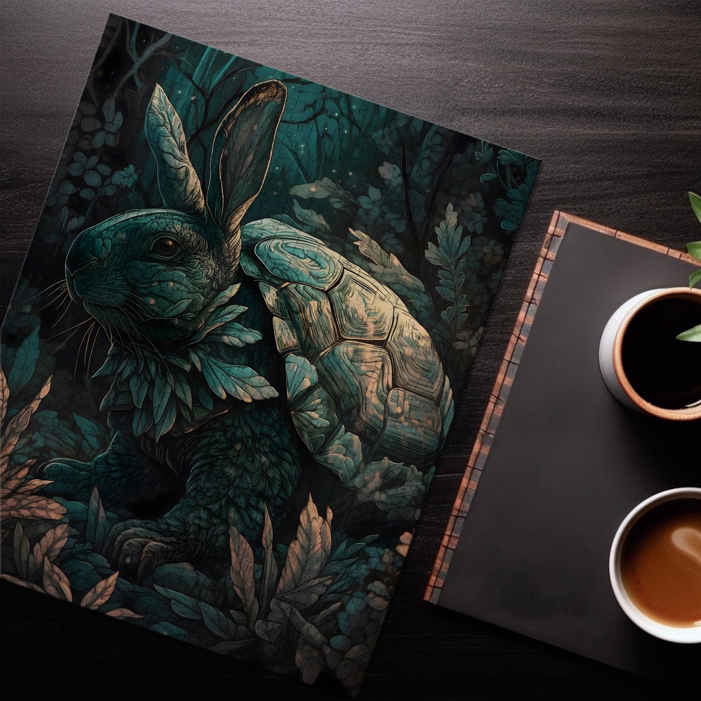 Tortoise Hare Difficult Jigsaw Puzzle