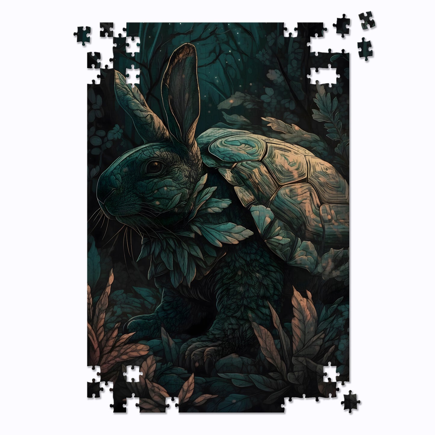 Tortoise Hare Difficult Jigsaw Puzzle