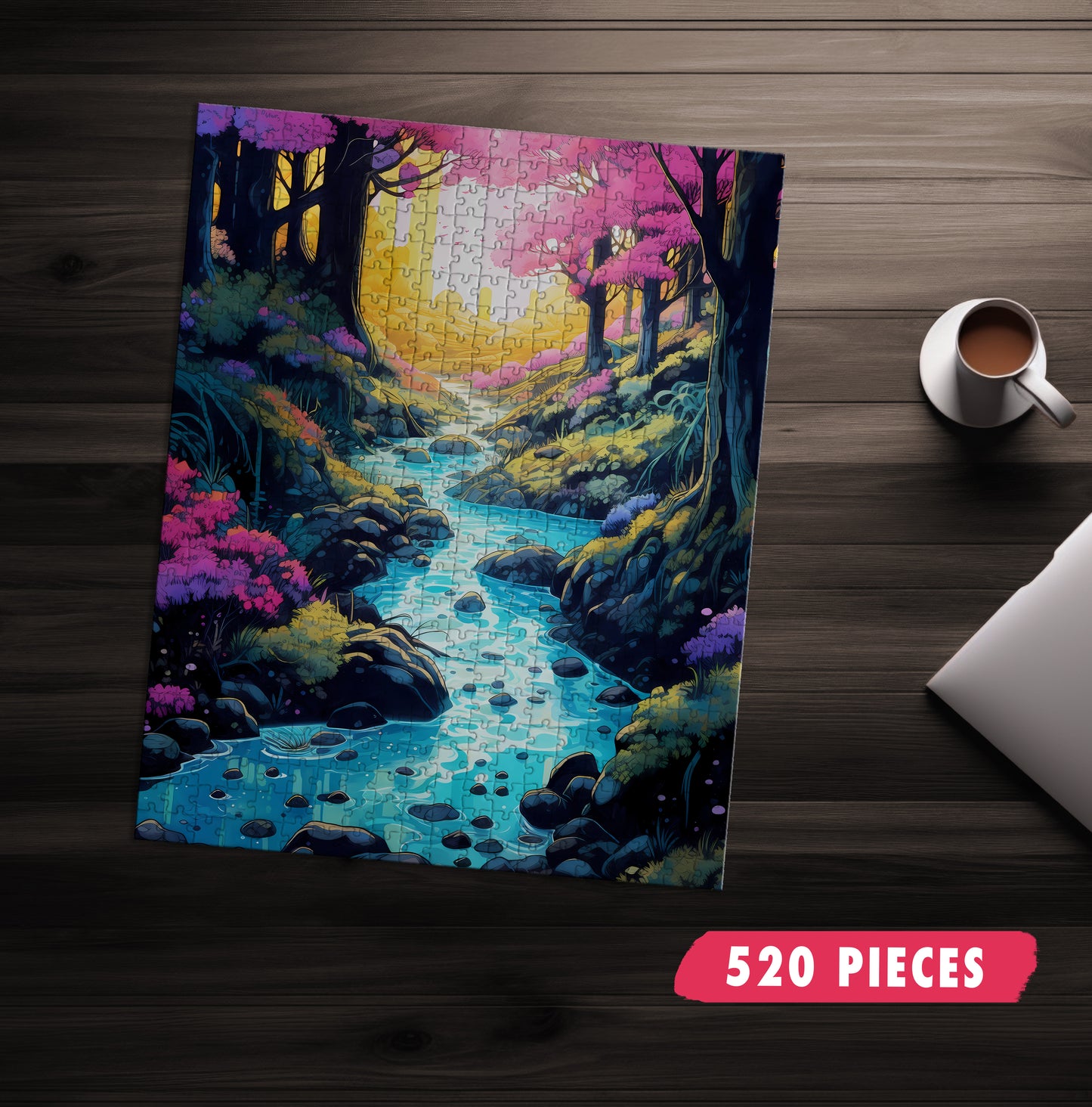 Forest River Jigsaw Puzzle