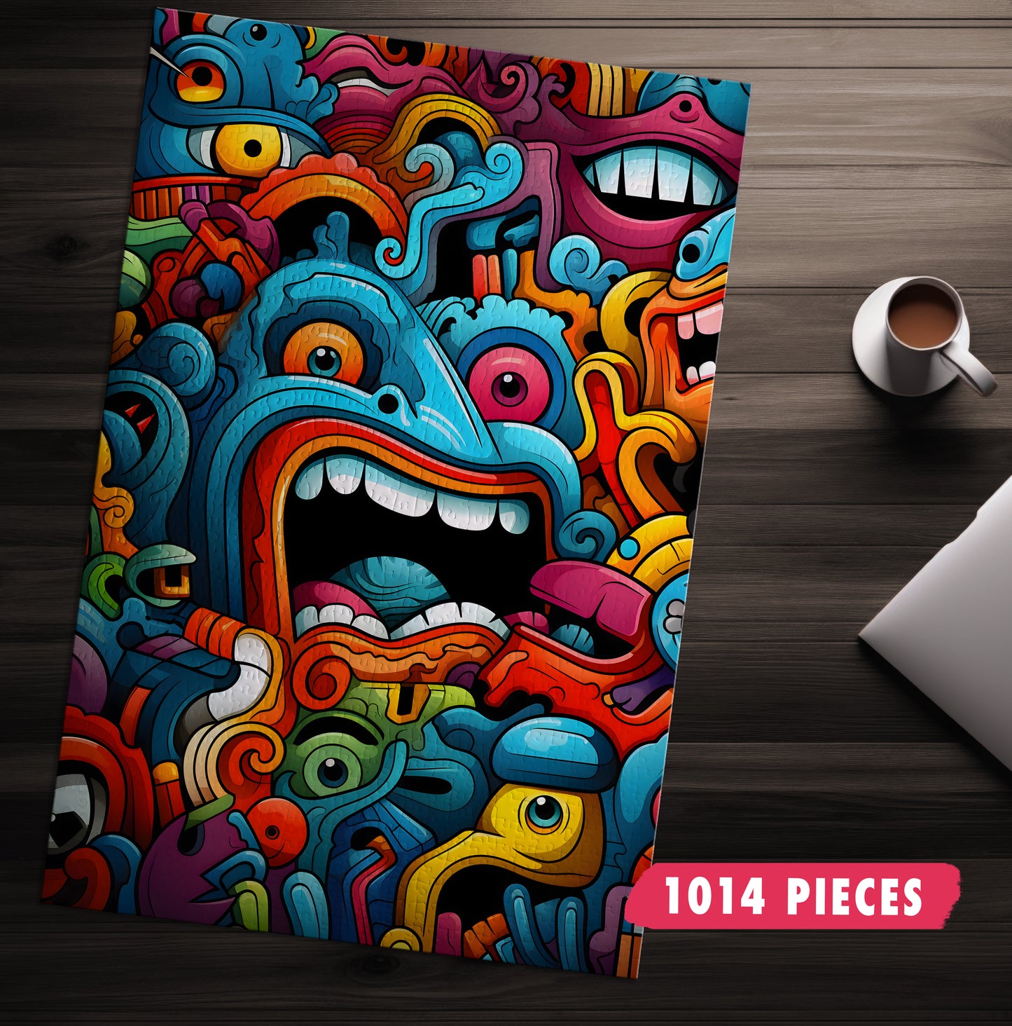 Wacky Faces Jigsaw Puzzle