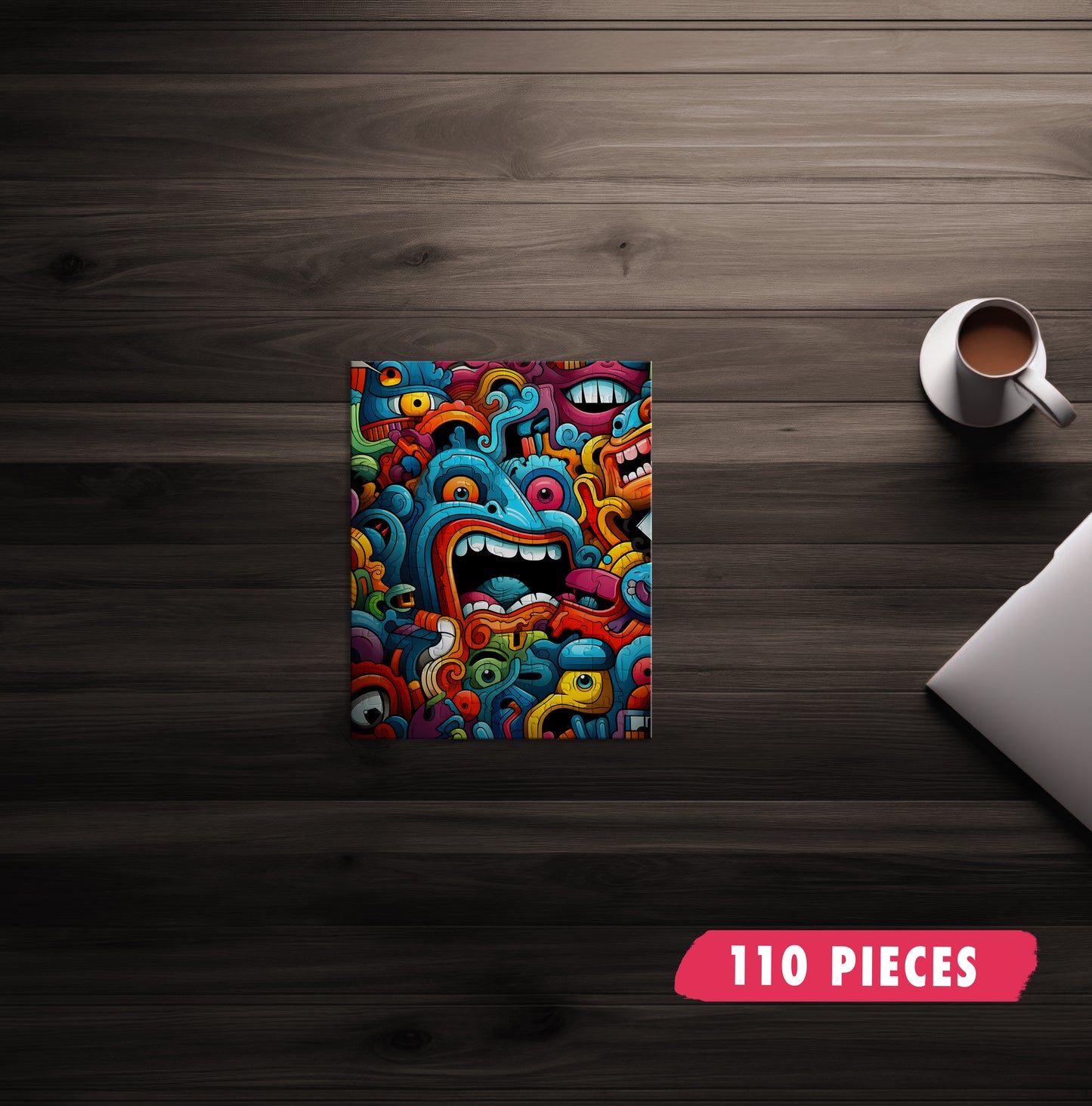 Wacky Faces Jigsaw Puzzle