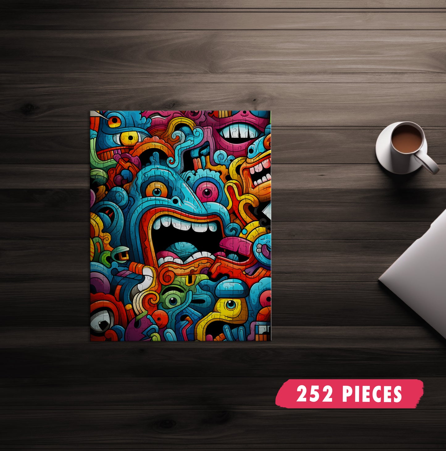Wacky Faces Jigsaw Puzzle
