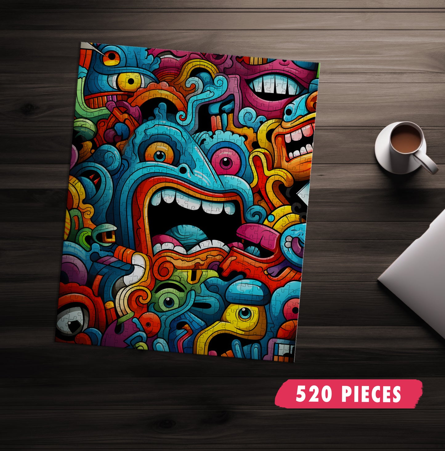 Wacky Faces Jigsaw Puzzle