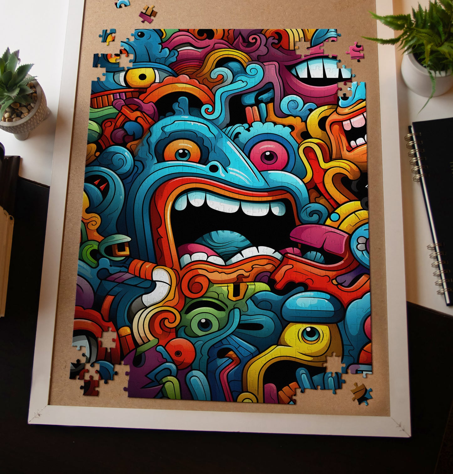 Wacky Faces Jigsaw Puzzle