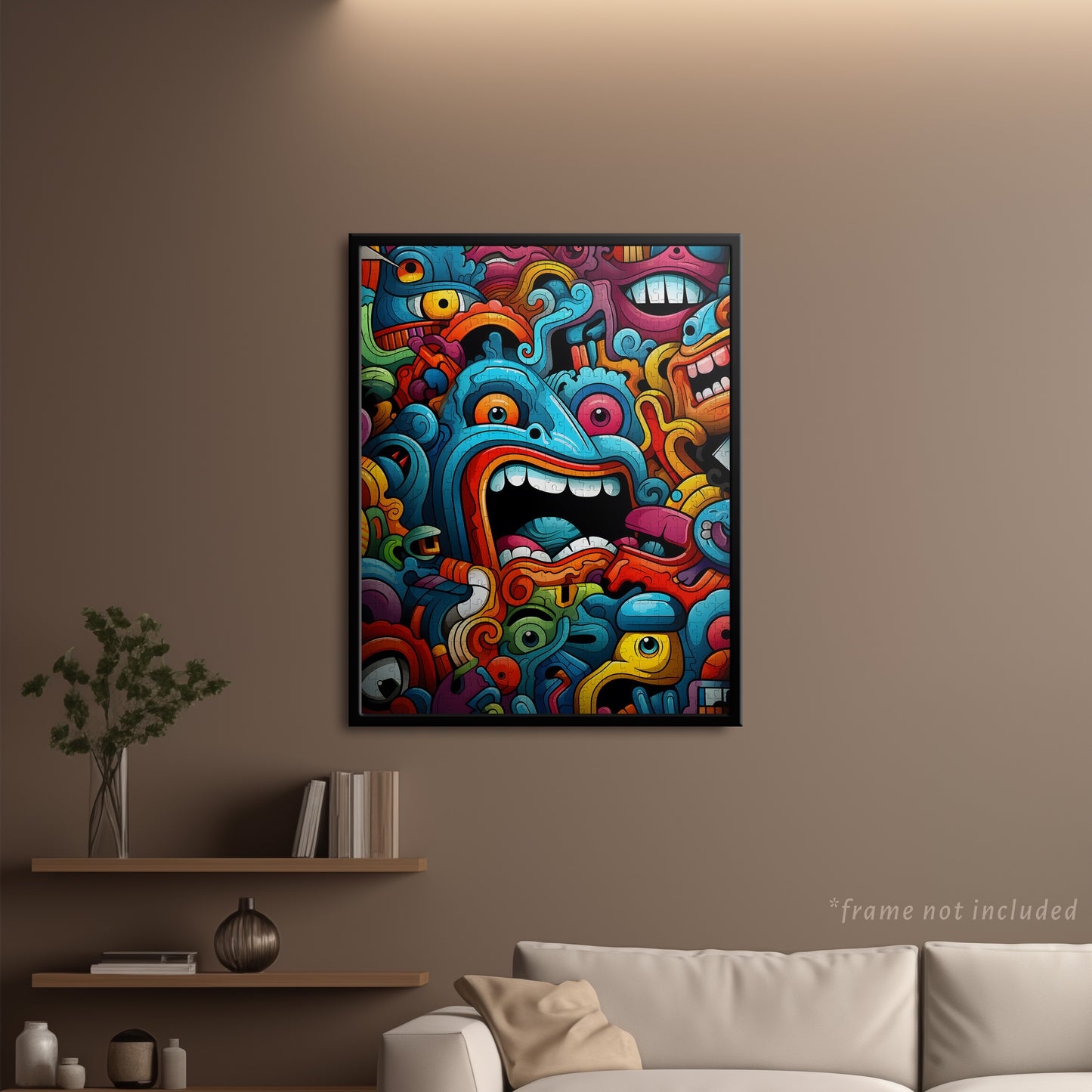 Wacky Faces Jigsaw Puzzle