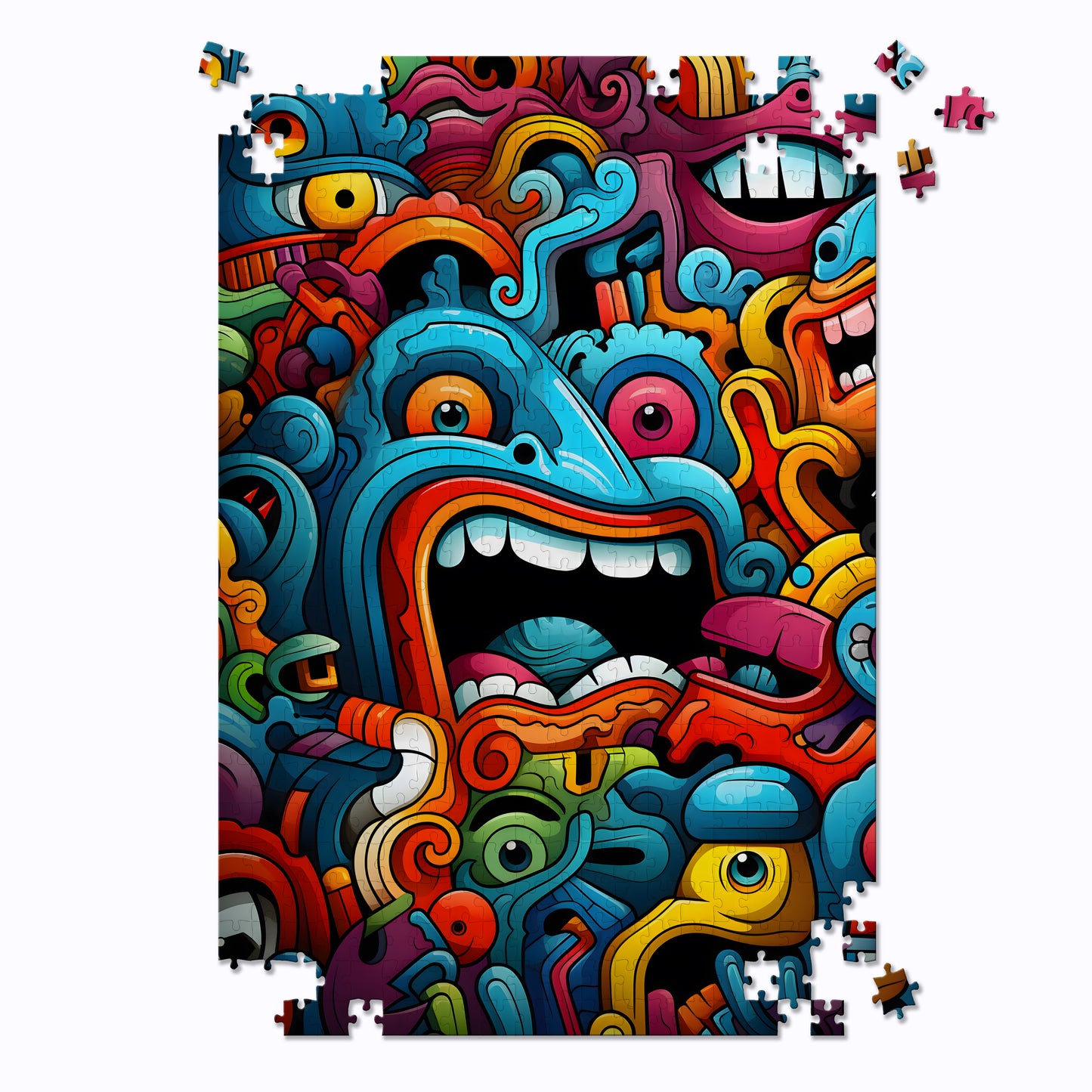Wacky Faces Jigsaw Puzzle