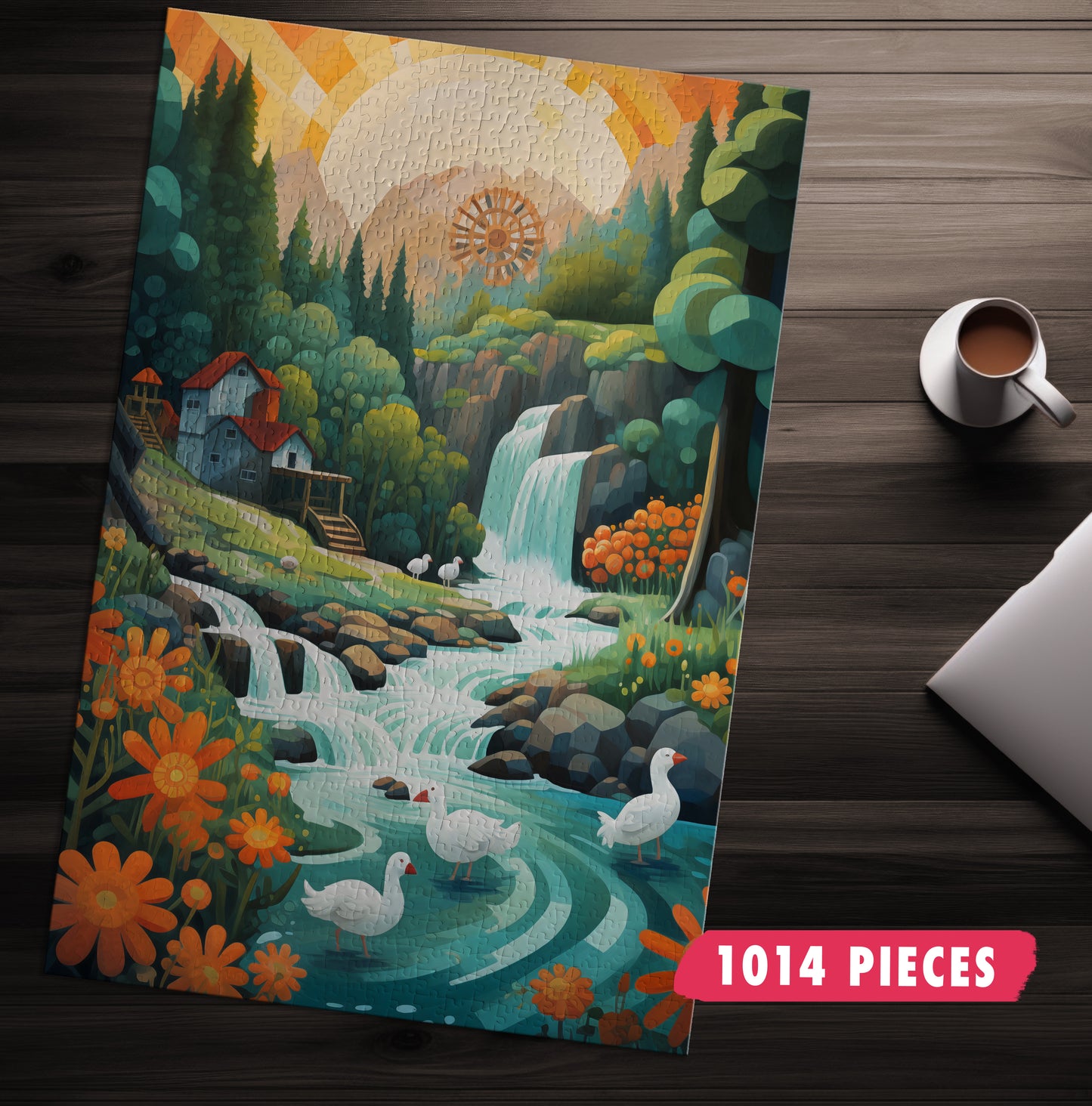 Lush Landscape Jigsaw Puzzle