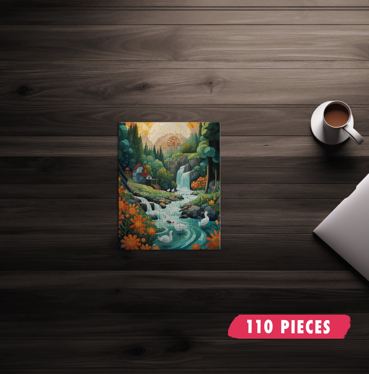 Lush Landscape Jigsaw Puzzle