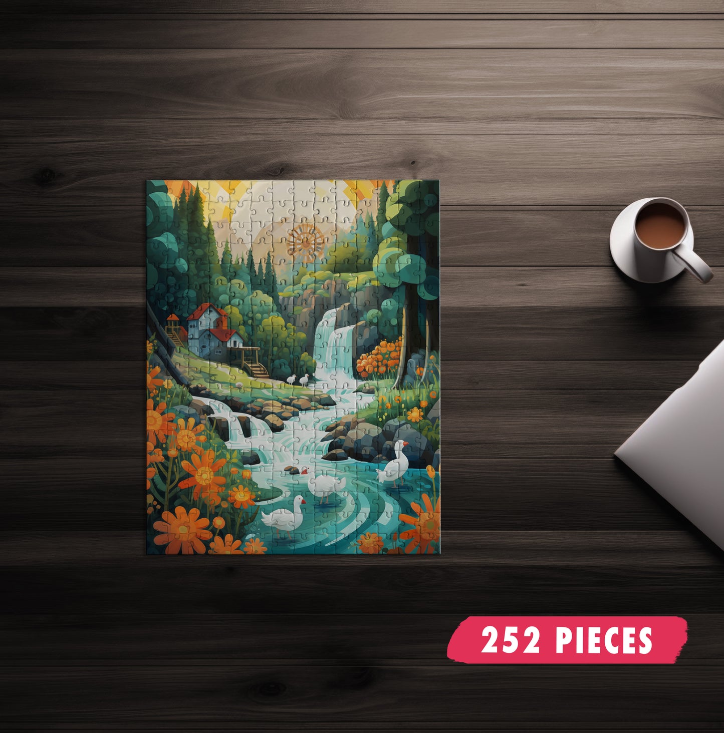 Lush Landscape Jigsaw Puzzle
