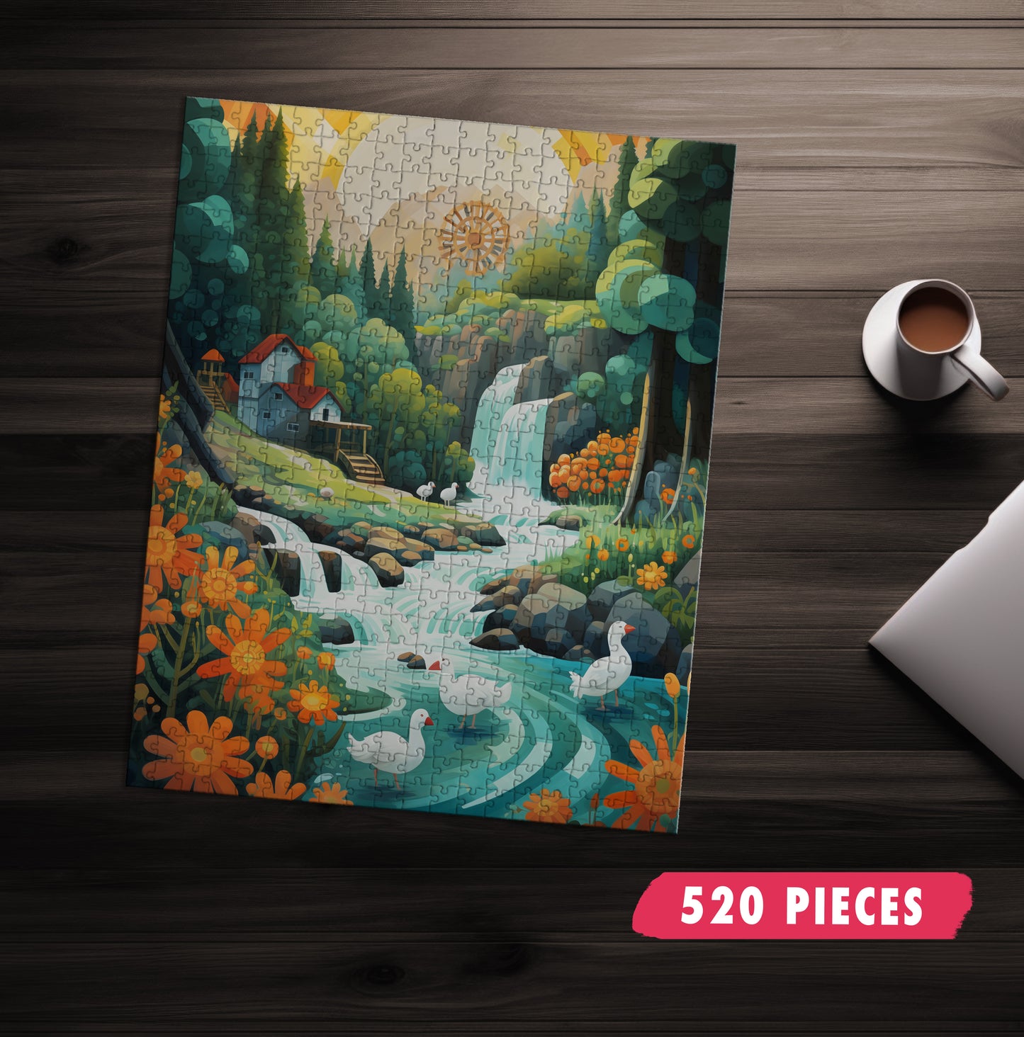 Lush Landscape Jigsaw Puzzle