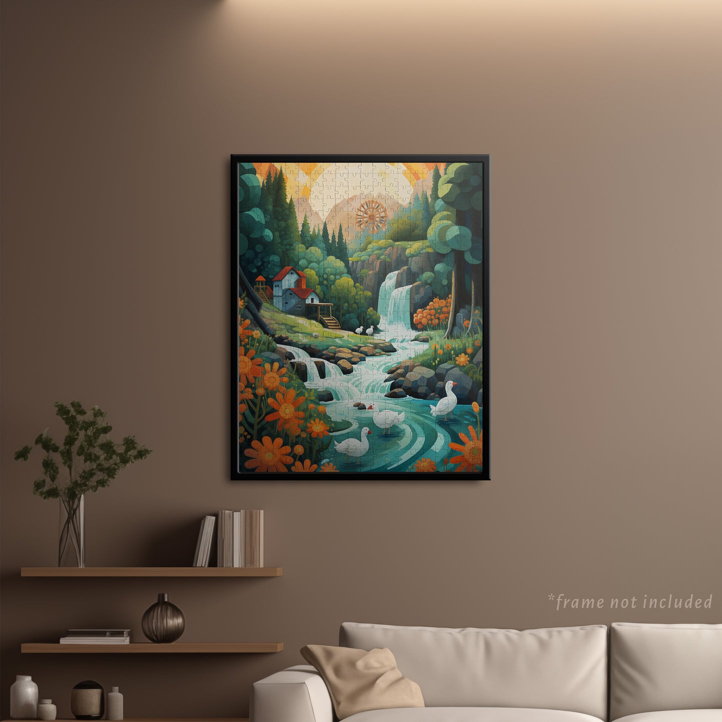 Lush Landscape Jigsaw Puzzle