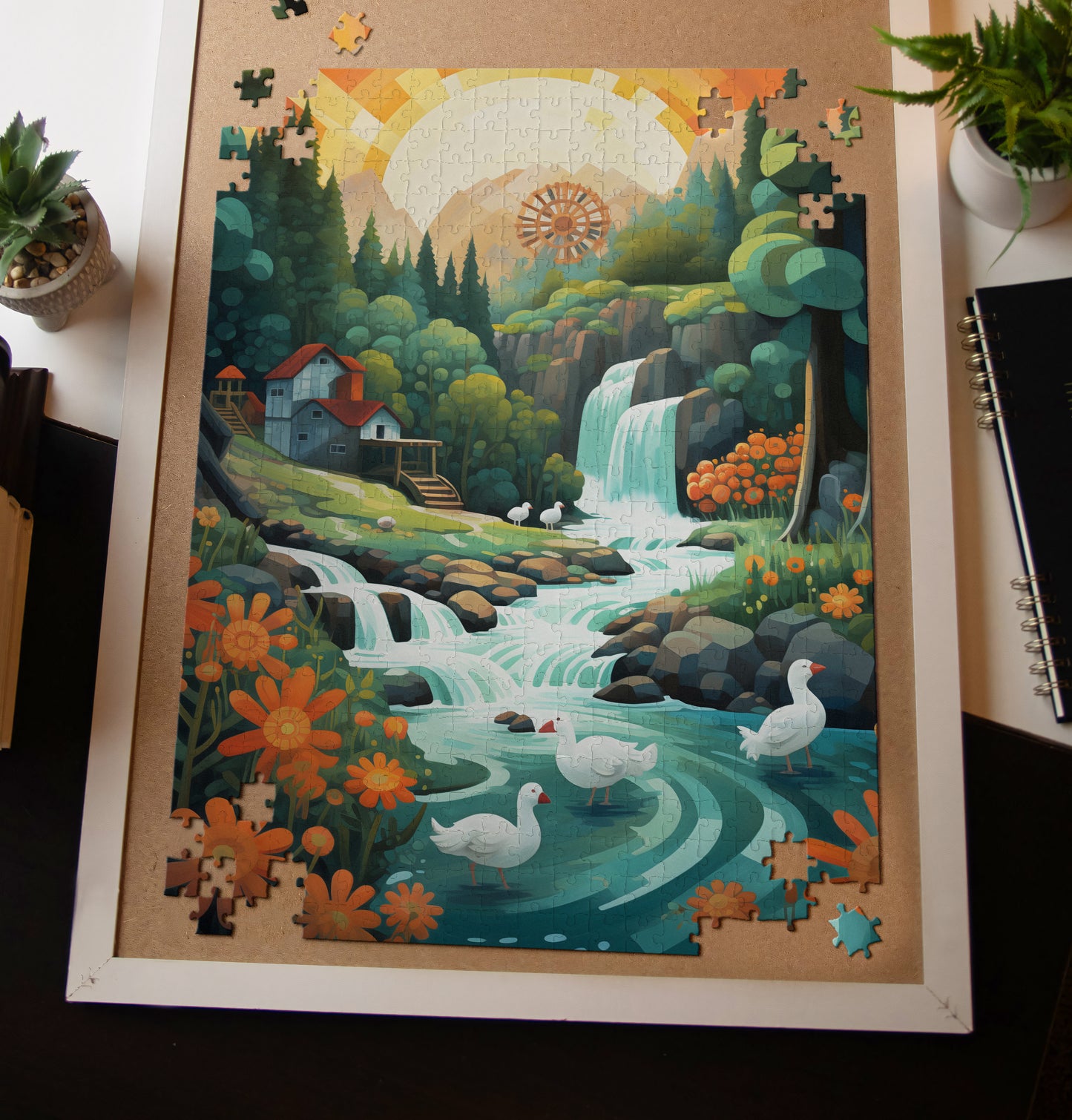 Lush Landscape Jigsaw Puzzle