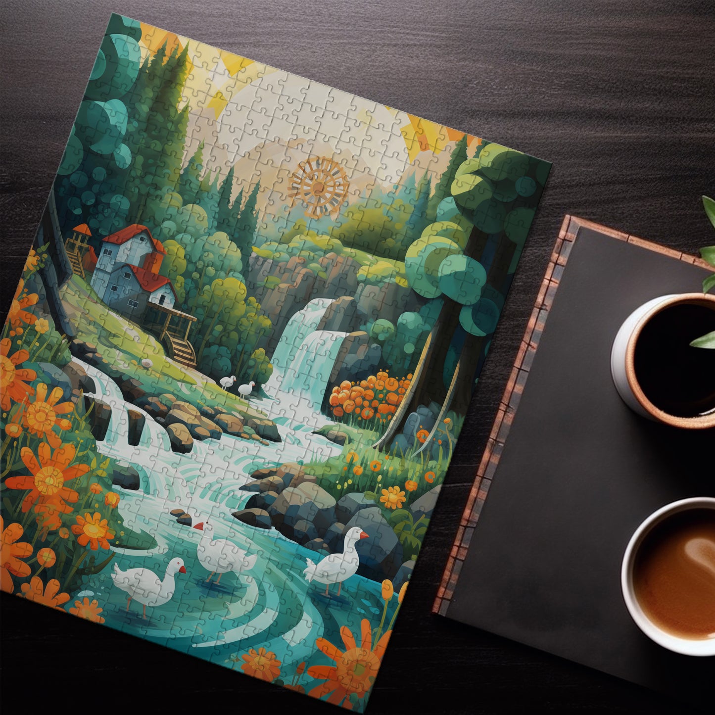 Lush Landscape Jigsaw Puzzle