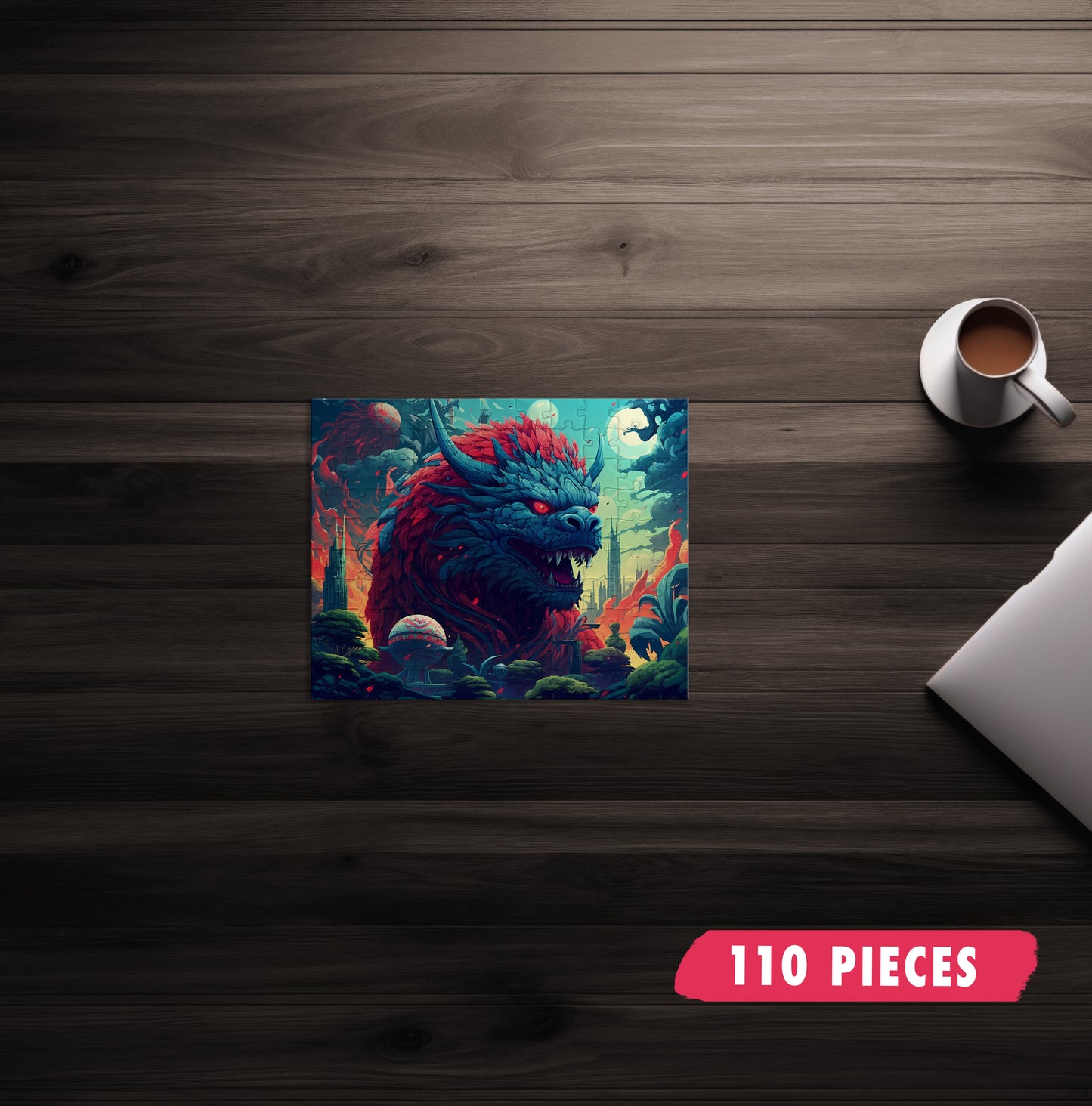 Alien Beast Jigsaw Puzzle