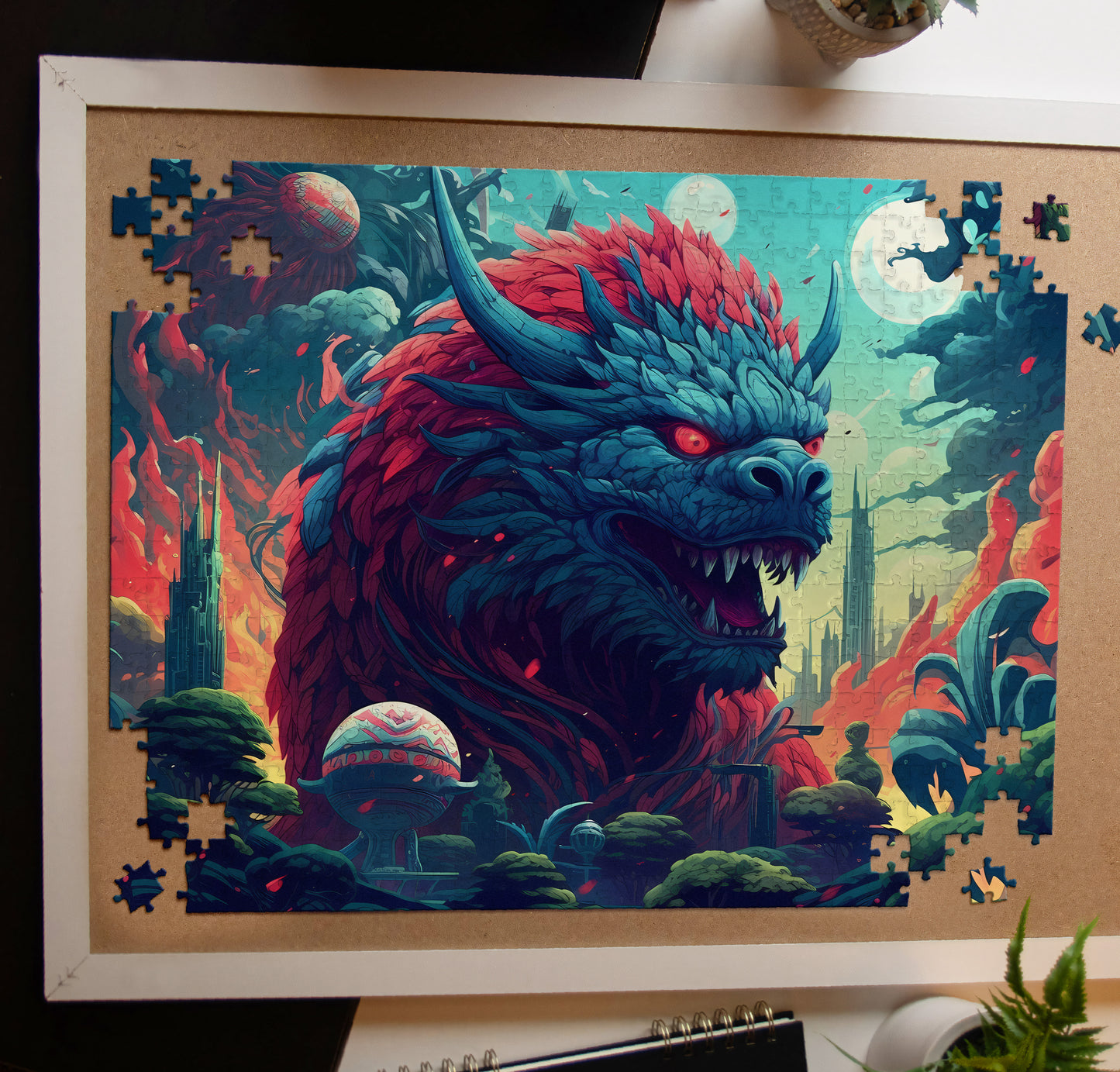 Alien Beast Jigsaw Puzzle