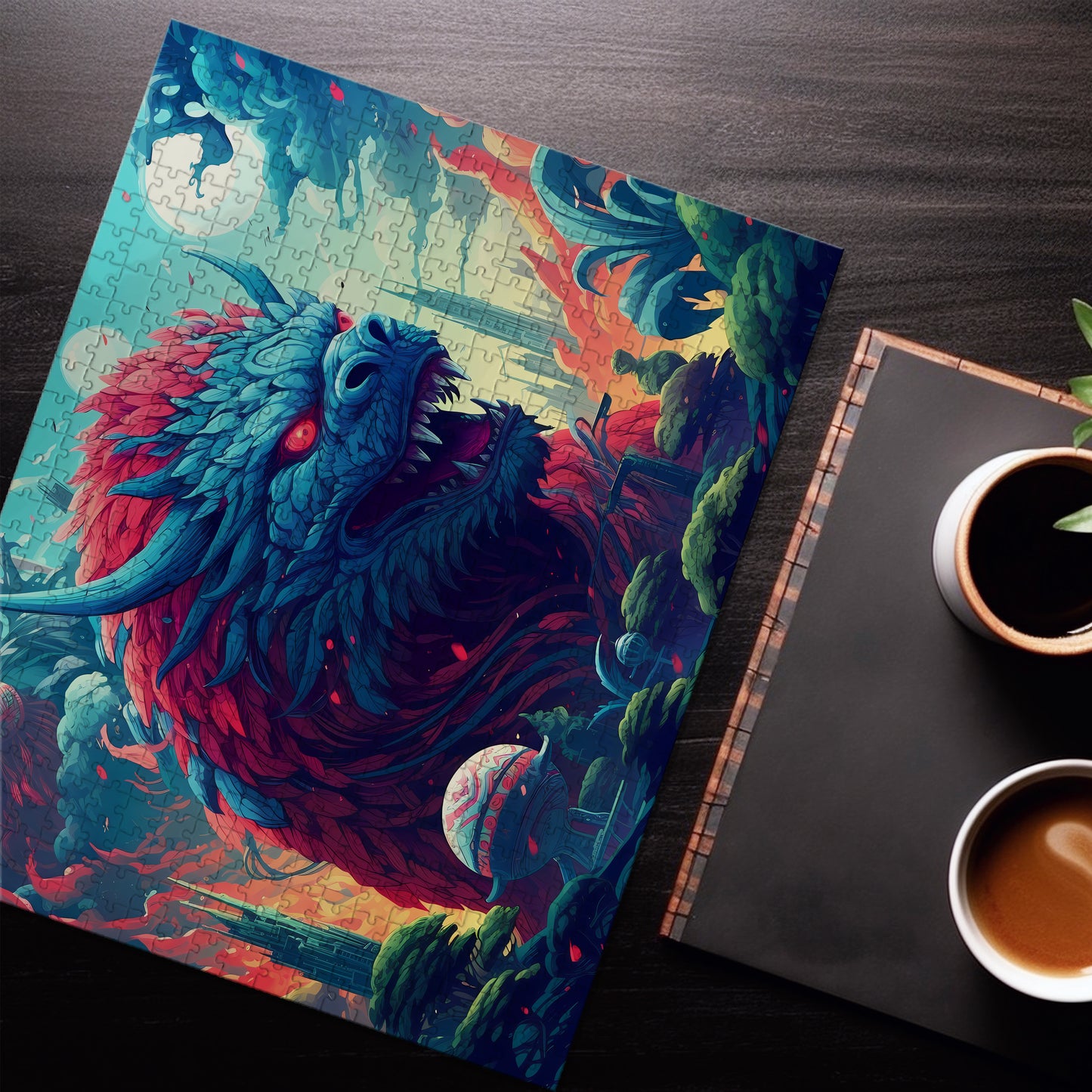 Alien Beast Jigsaw Puzzle