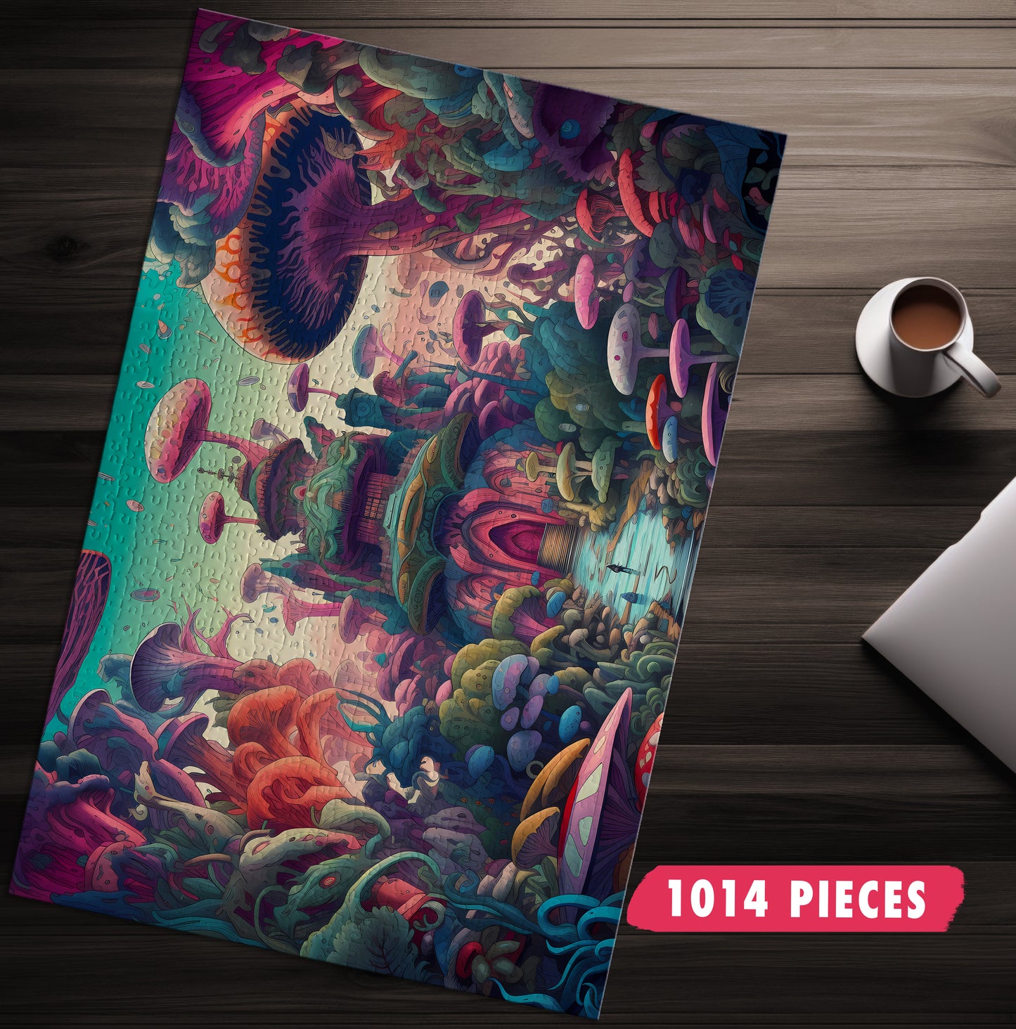 Shroom Planet Jigsaw Puzzle