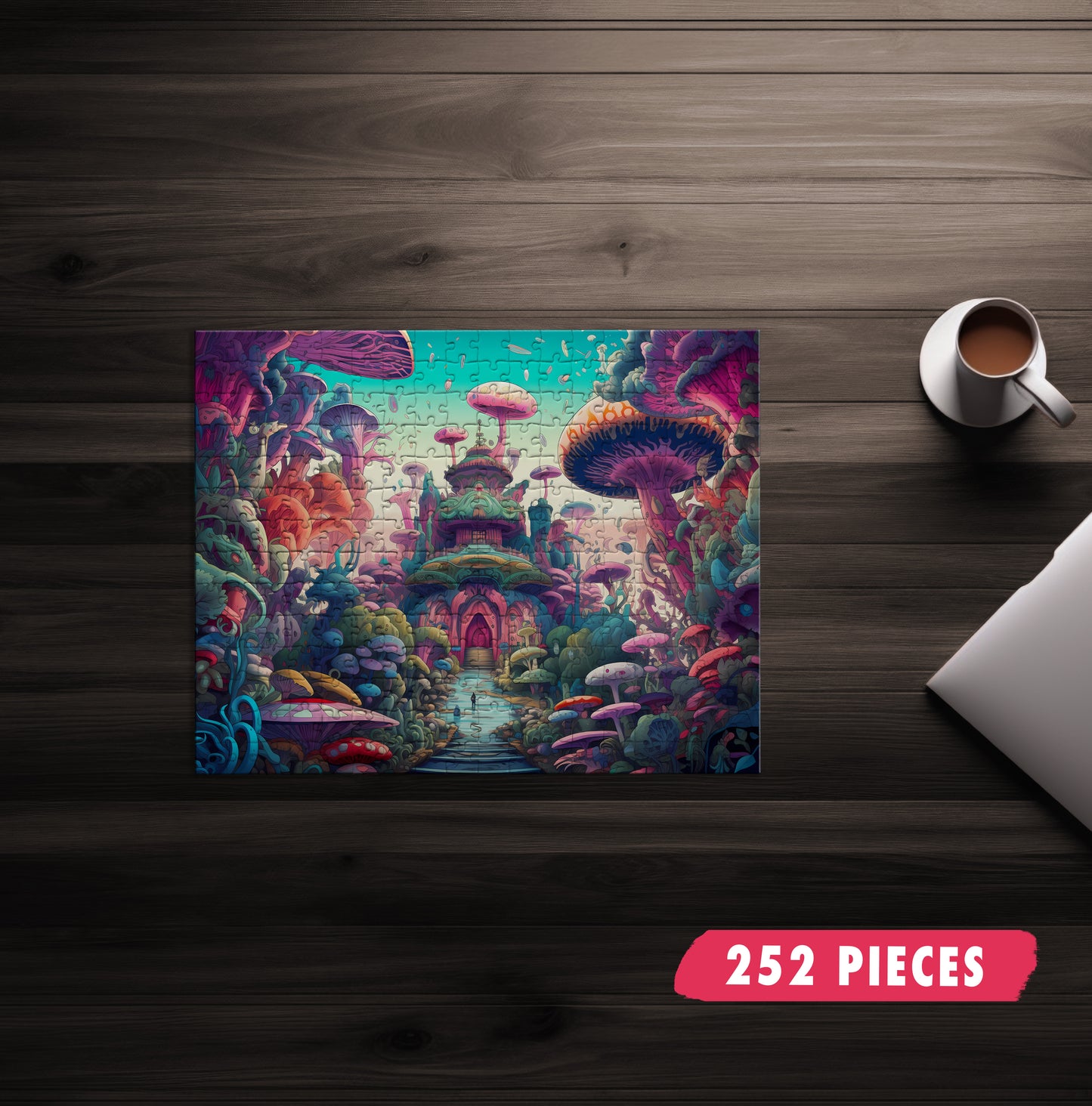 Shroom Planet Jigsaw Puzzle