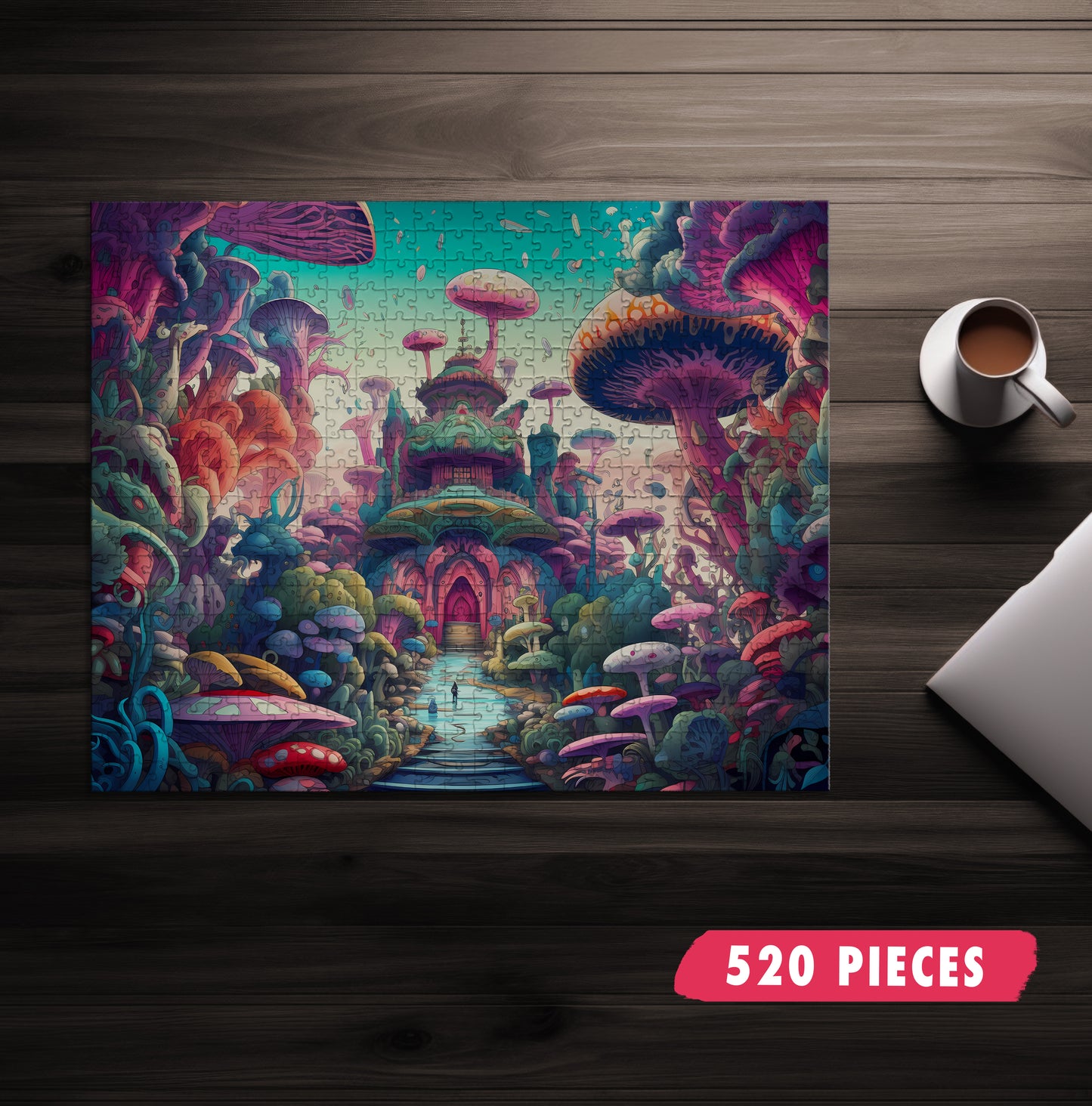 Shroom Planet Jigsaw Puzzle