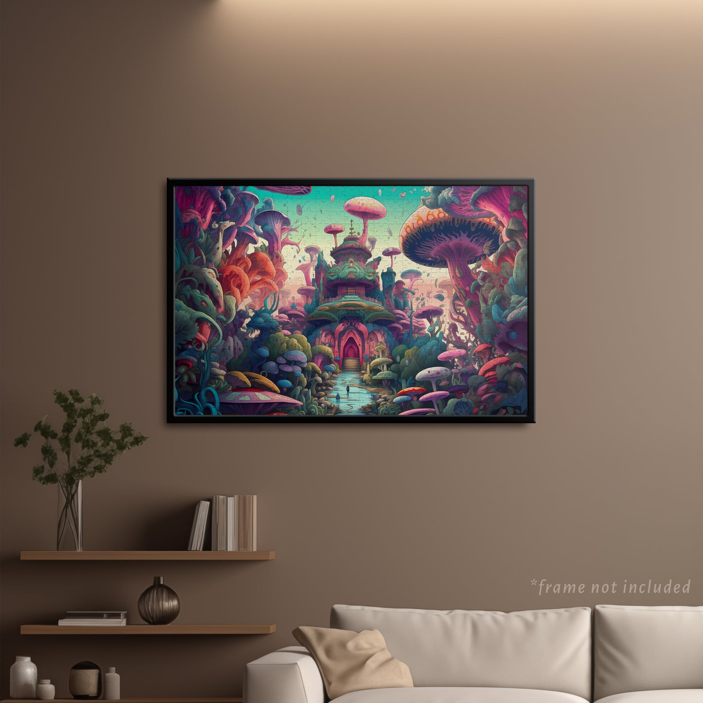Shroom Planet Jigsaw Puzzle