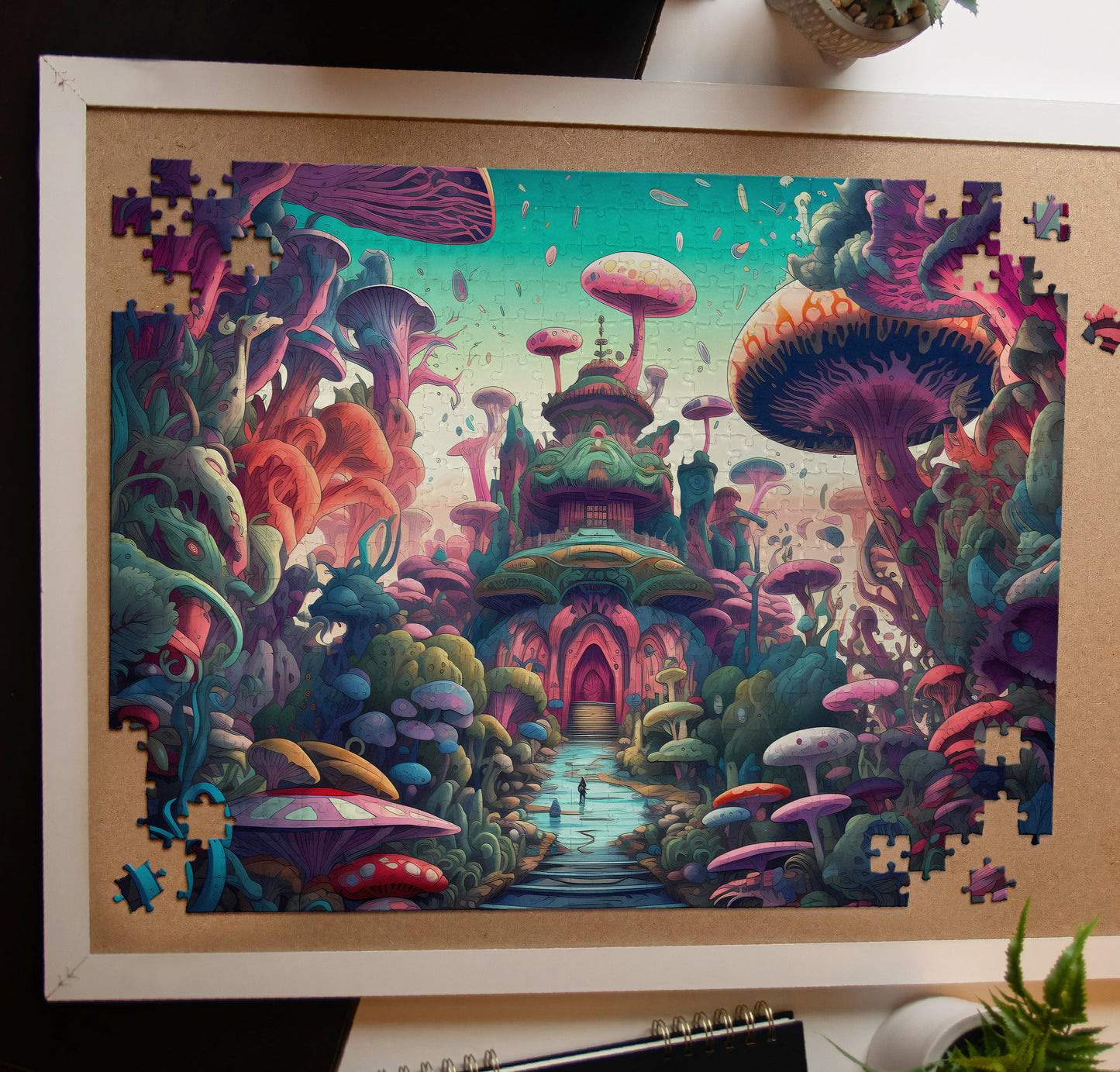 Shroom Planet Jigsaw Puzzle