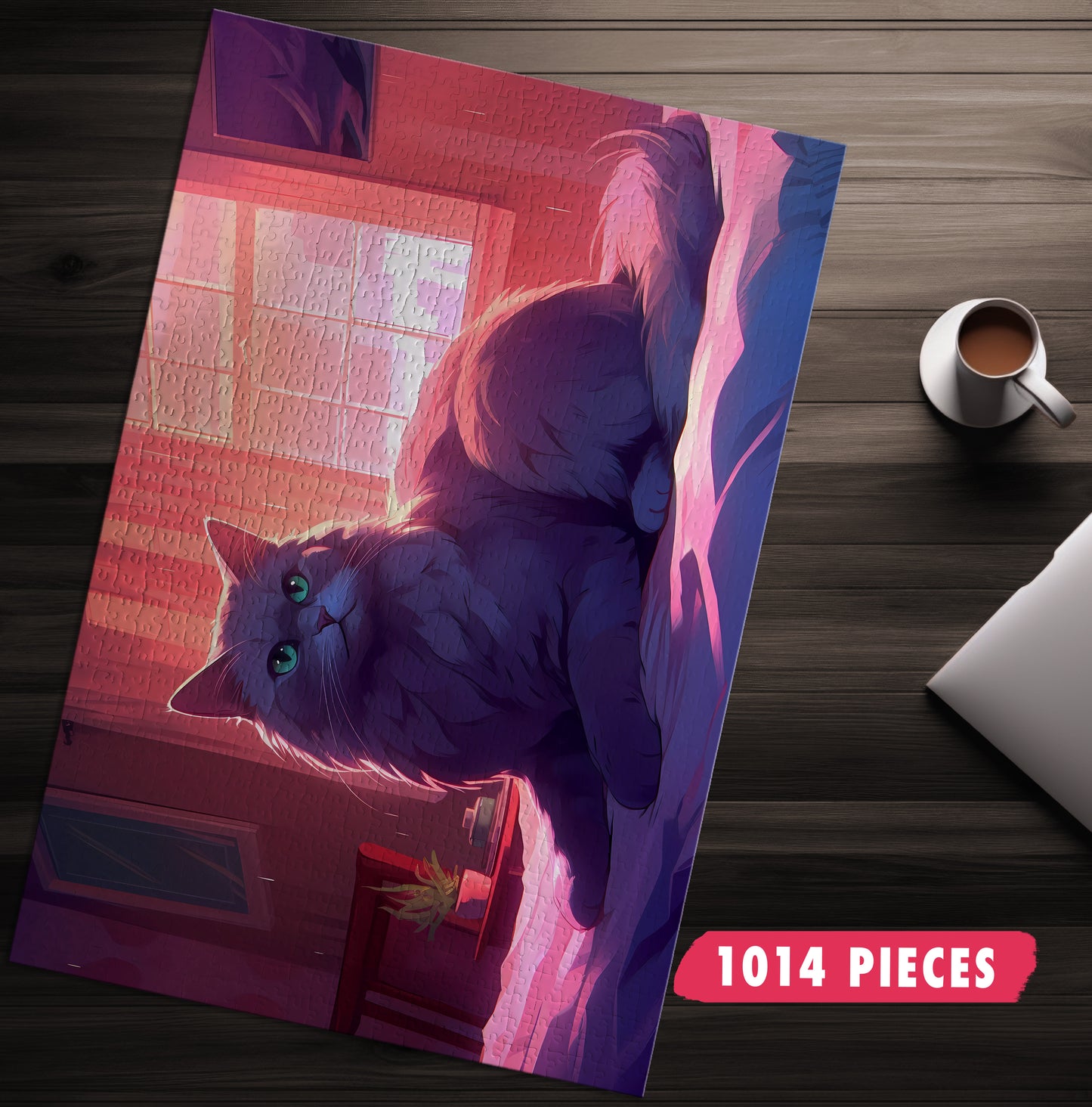 Lofi Cat Jigsaw Puzzle