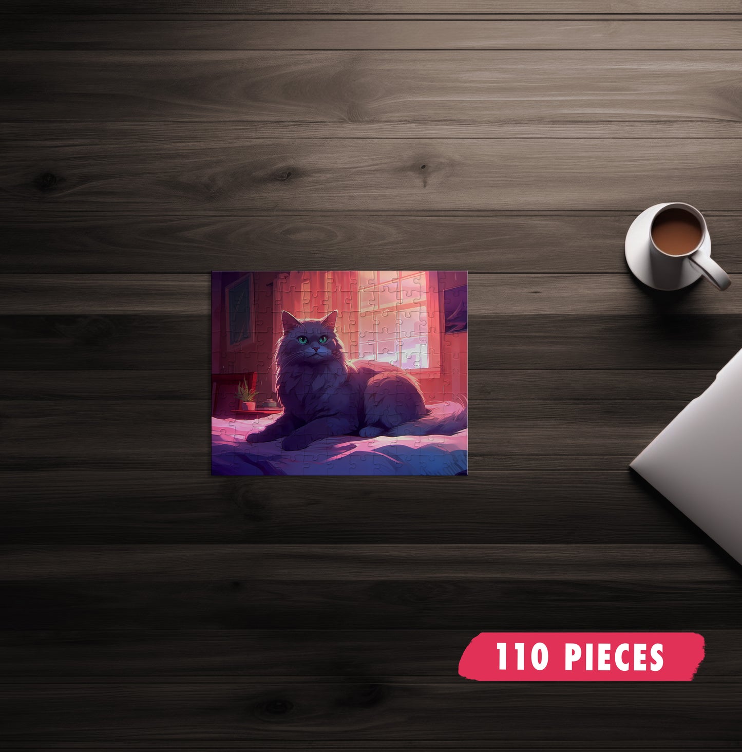Lofi Cat Jigsaw Puzzle
