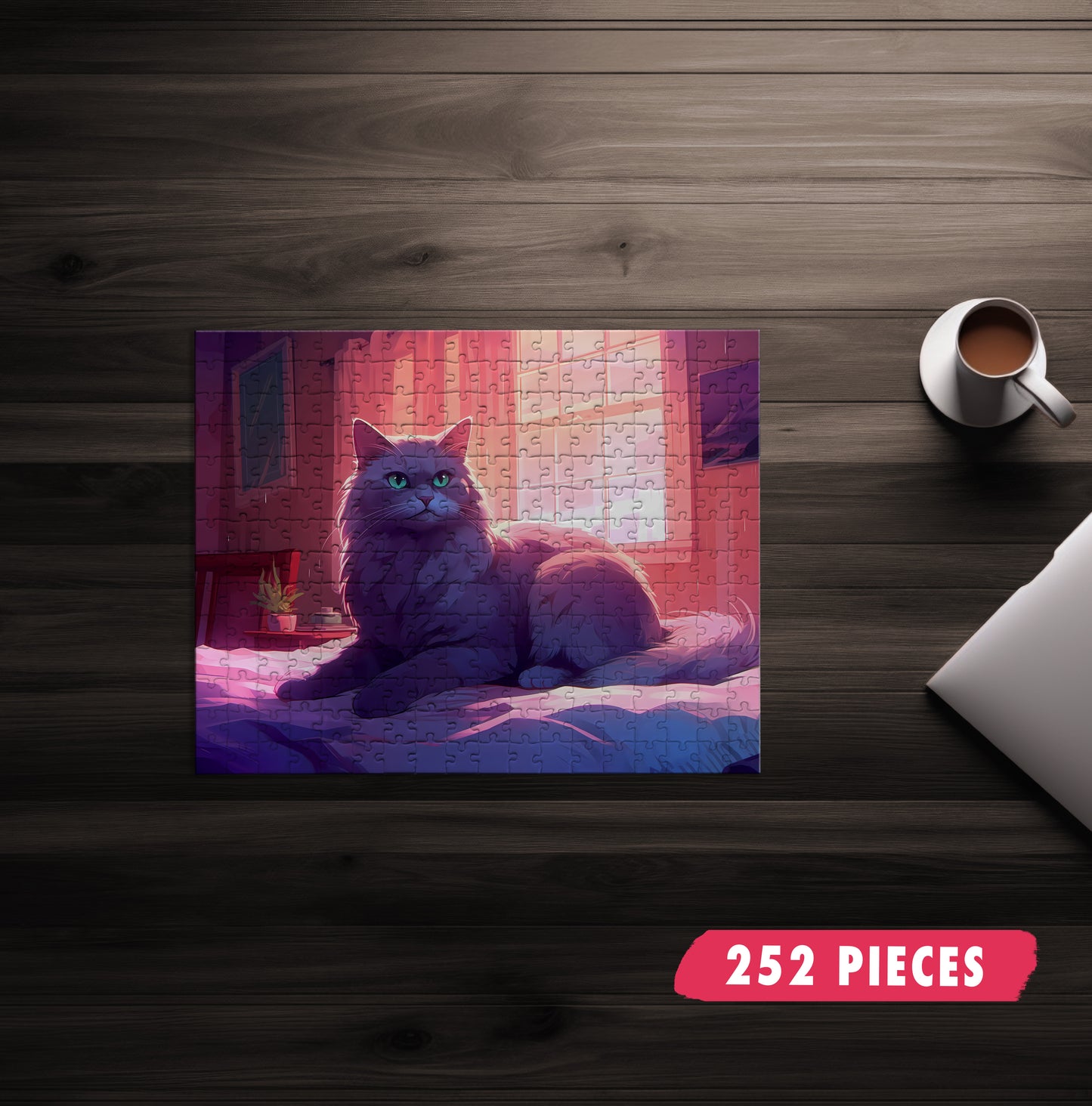 Lofi Cat Jigsaw Puzzle
