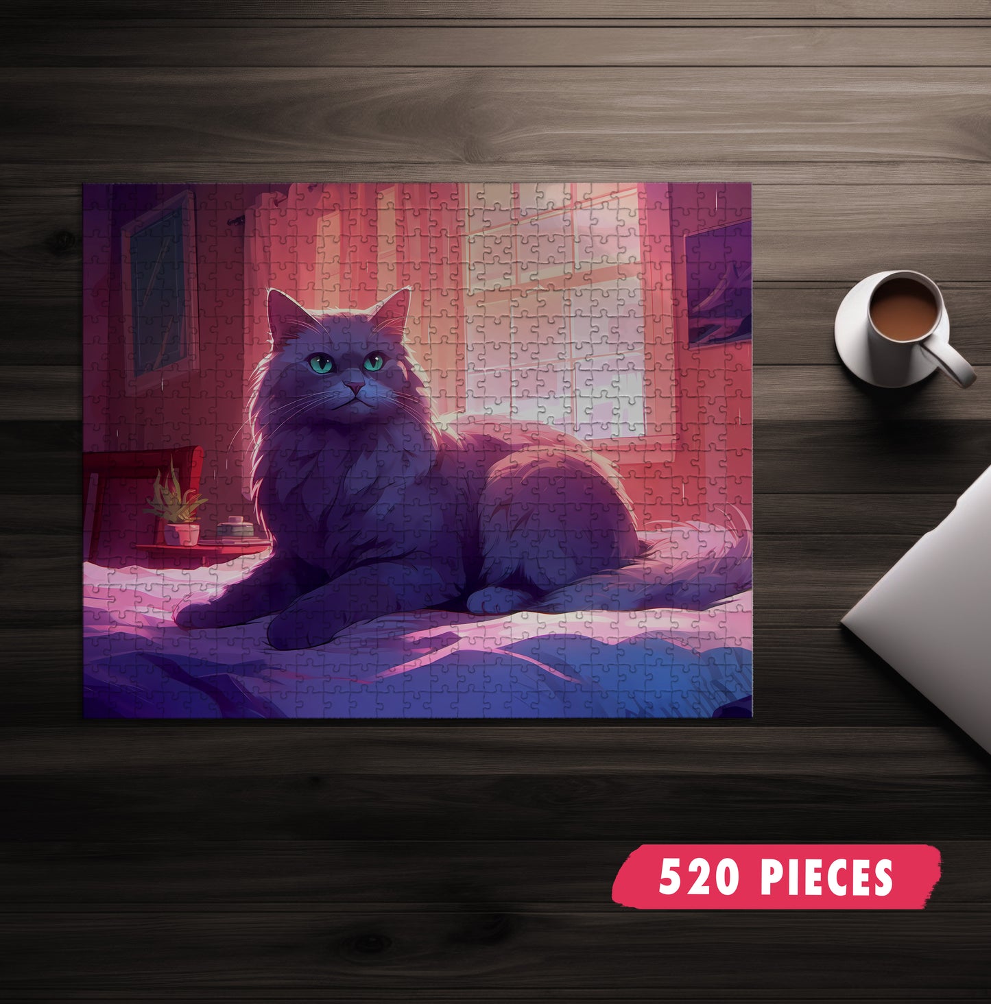 Lofi Cat Jigsaw Puzzle