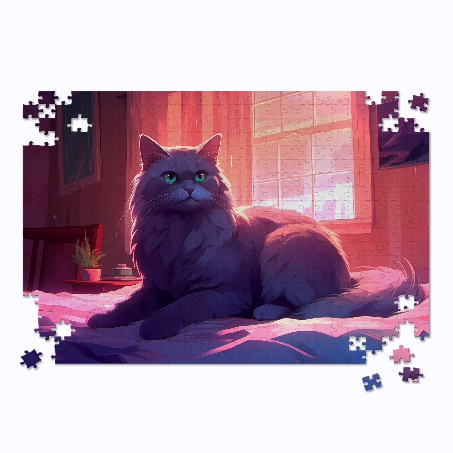 Lofi Cat Jigsaw Puzzle