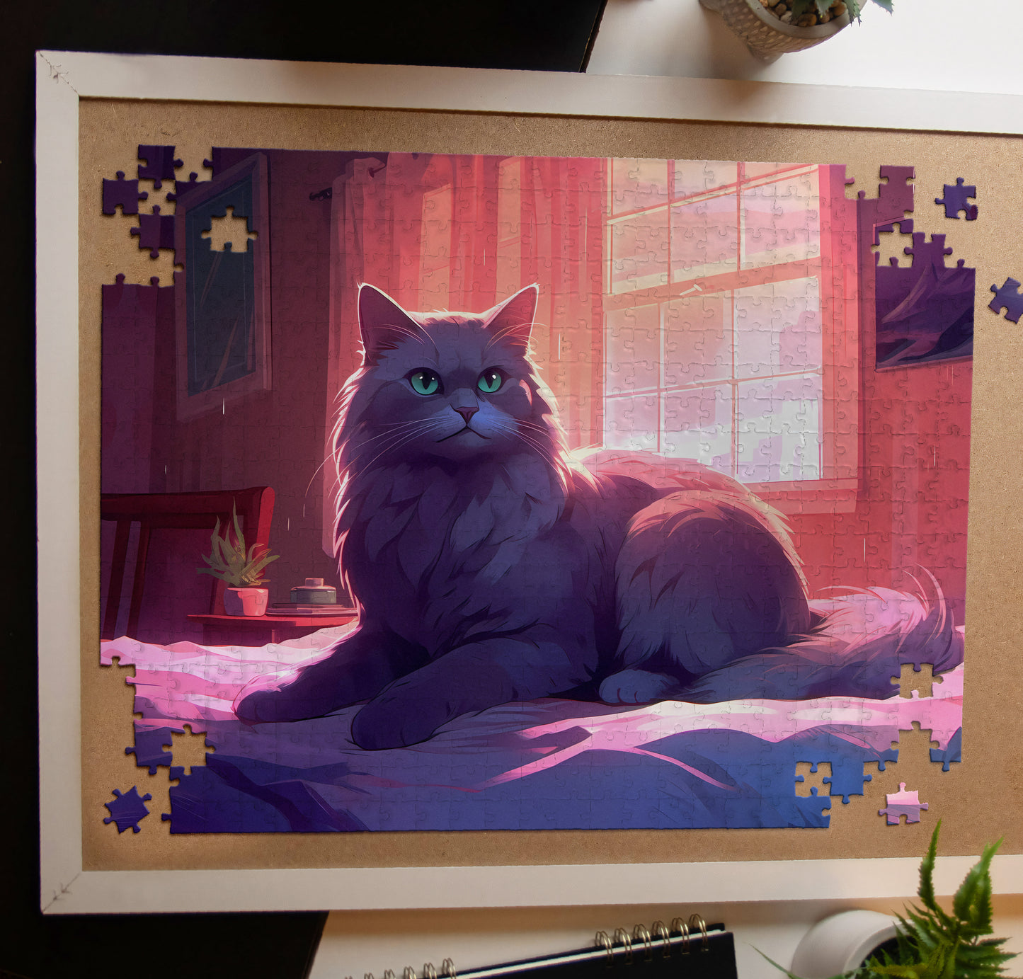 Lofi Cat Jigsaw Puzzle