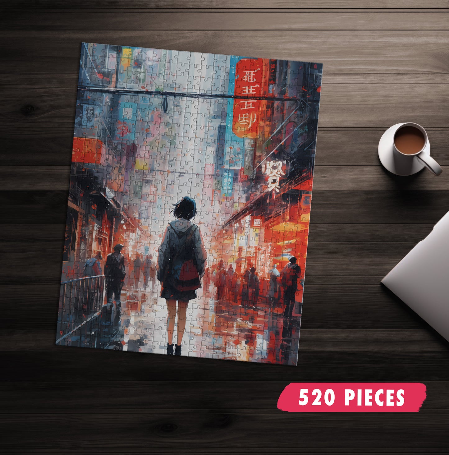 Anime Tokyo Jigsaw Puzzle