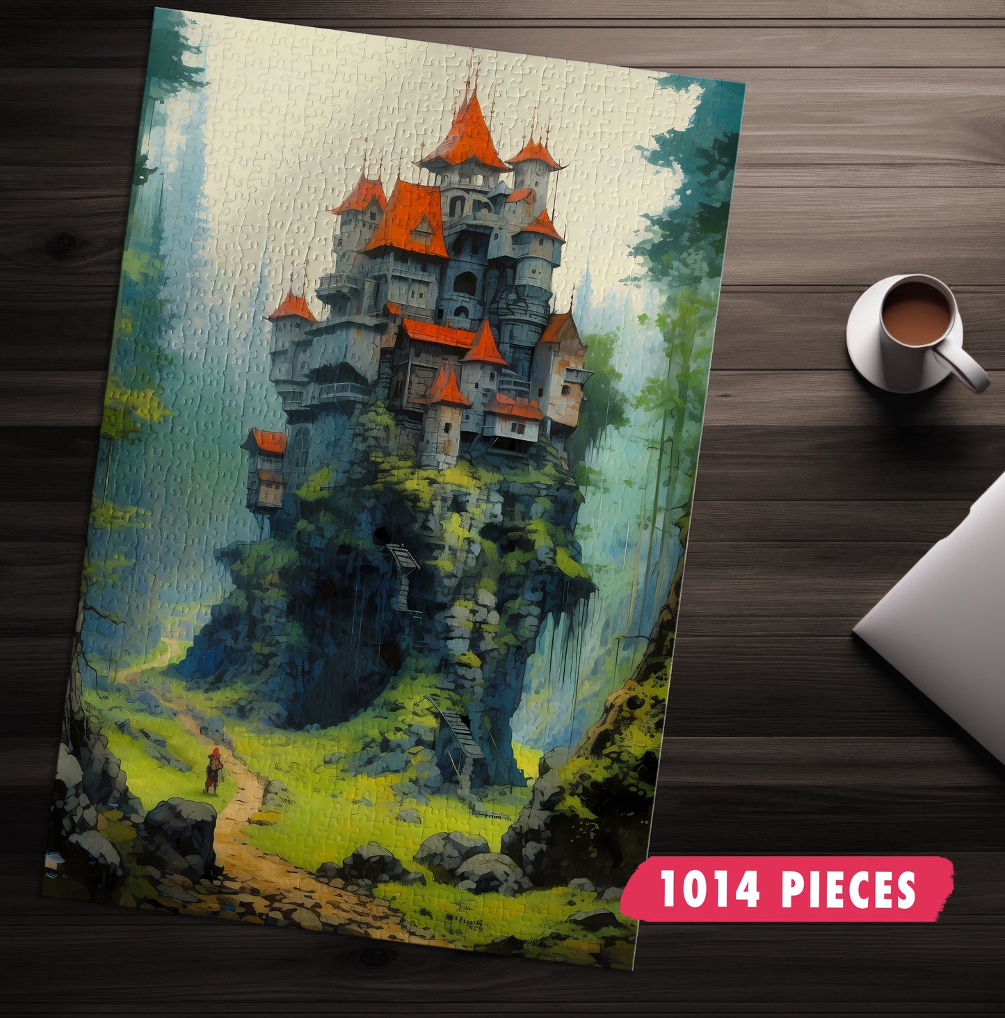 Secret Forest Castle Jigsaw Puzzle