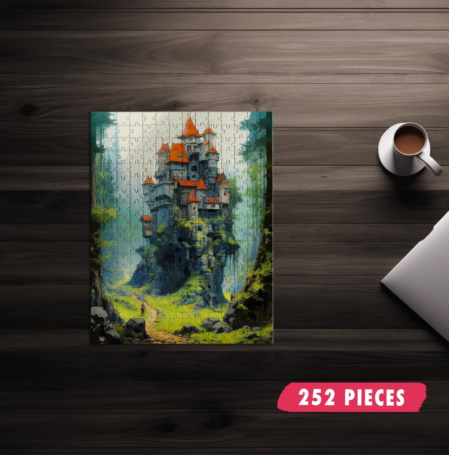 Secret Forest Castle Jigsaw Puzzle