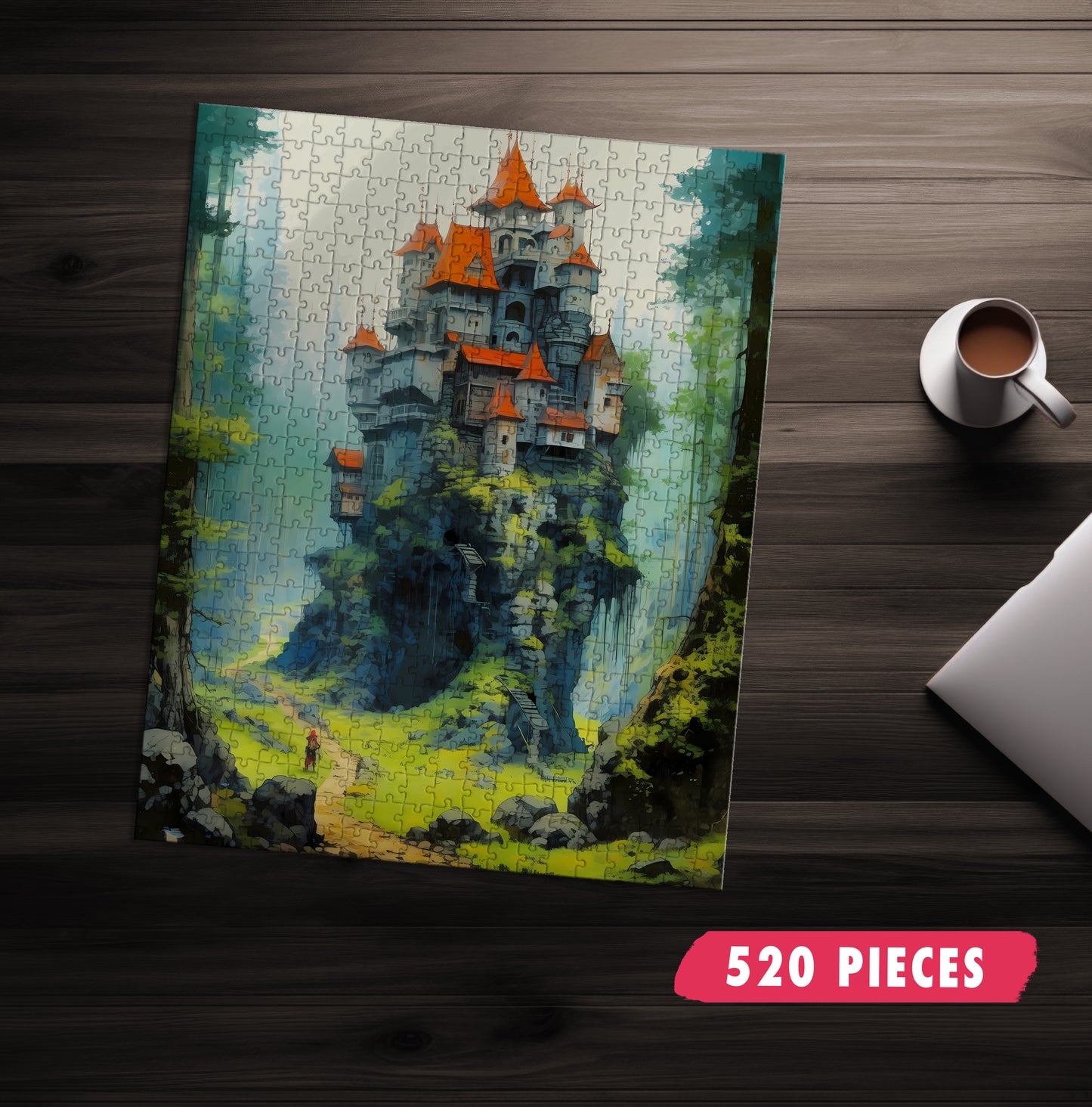 Secret Forest Castle Jigsaw Puzzle