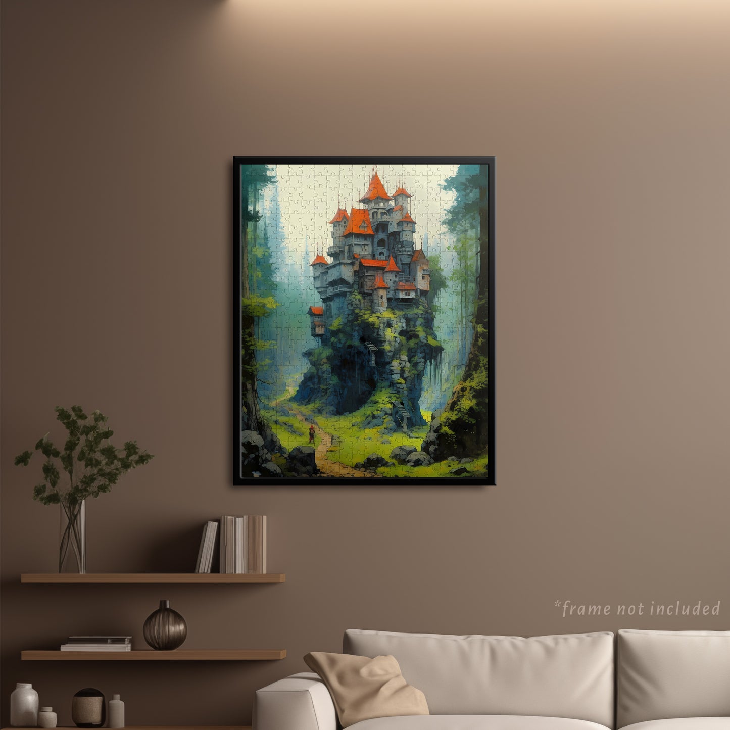 Secret Forest Castle Jigsaw Puzzle