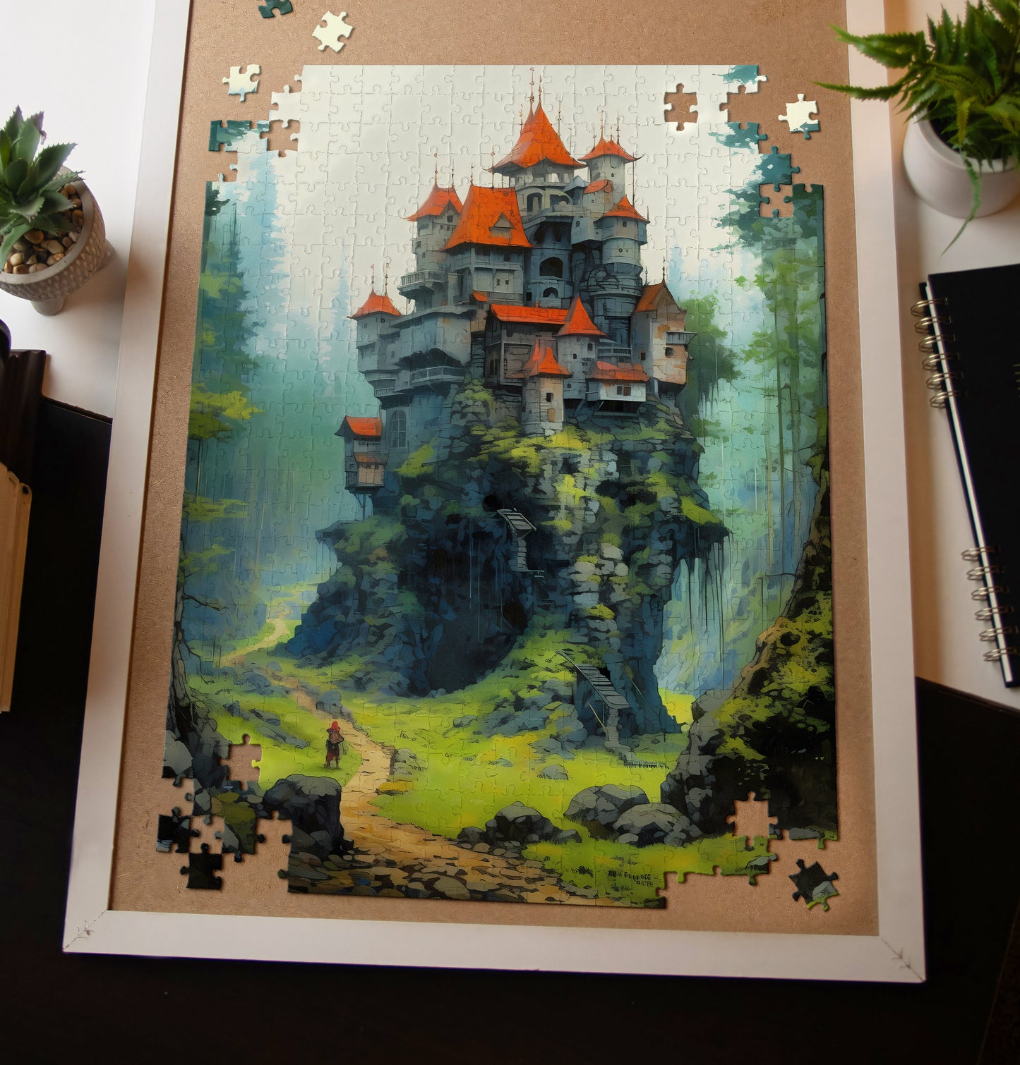 Secret Forest Castle Jigsaw Puzzle